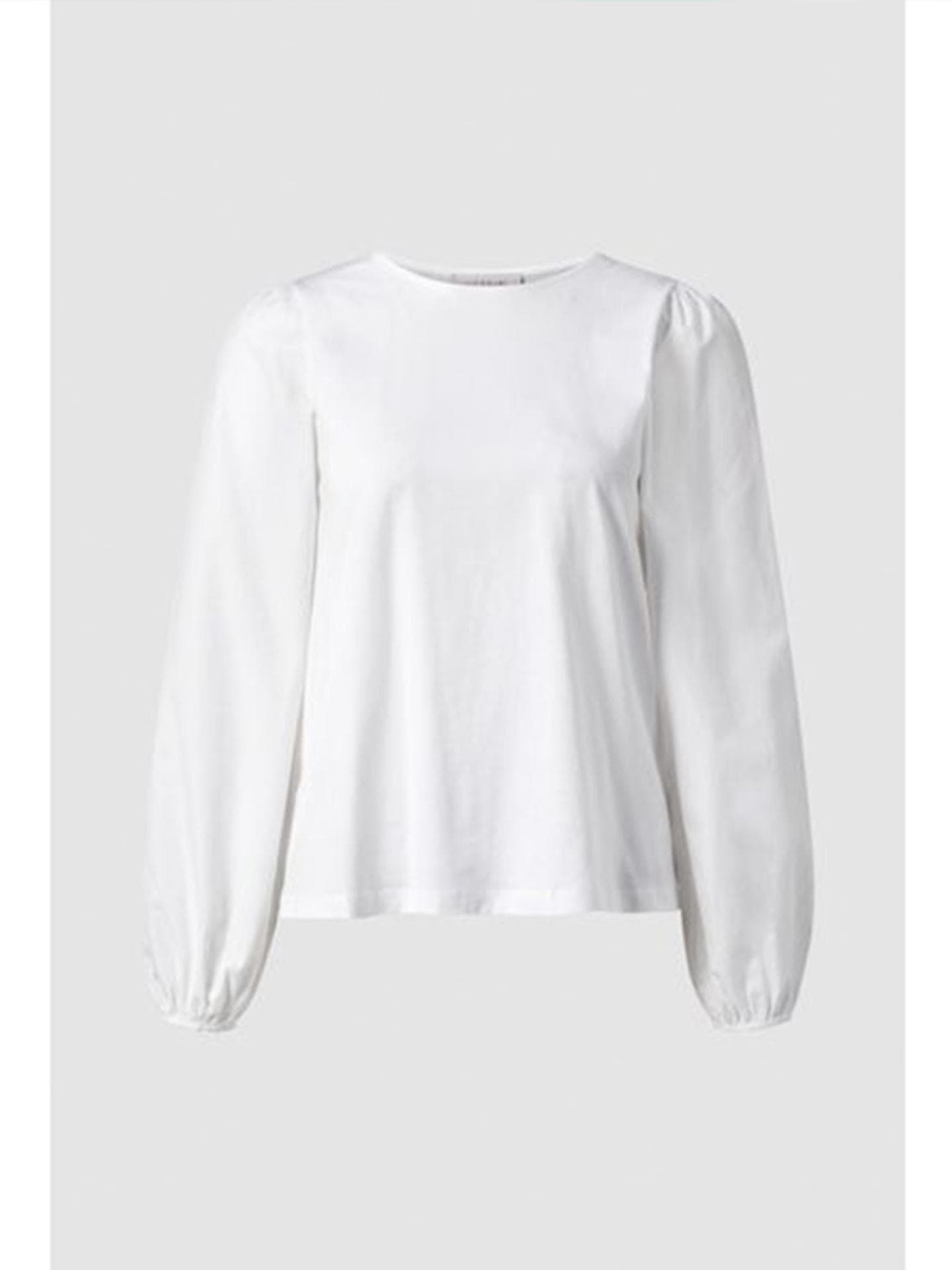 Bluse mit Ballonärmel