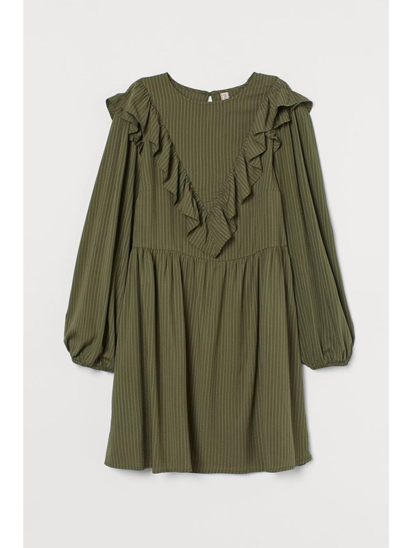 Kleid mit Volant