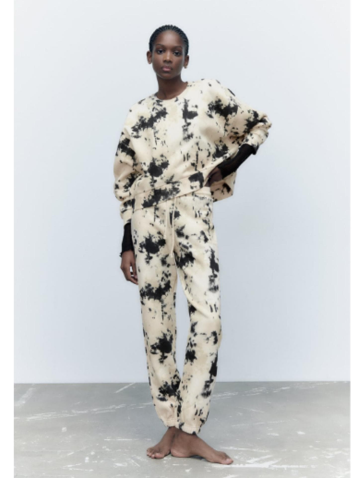 Zara Zweiteiler Batik