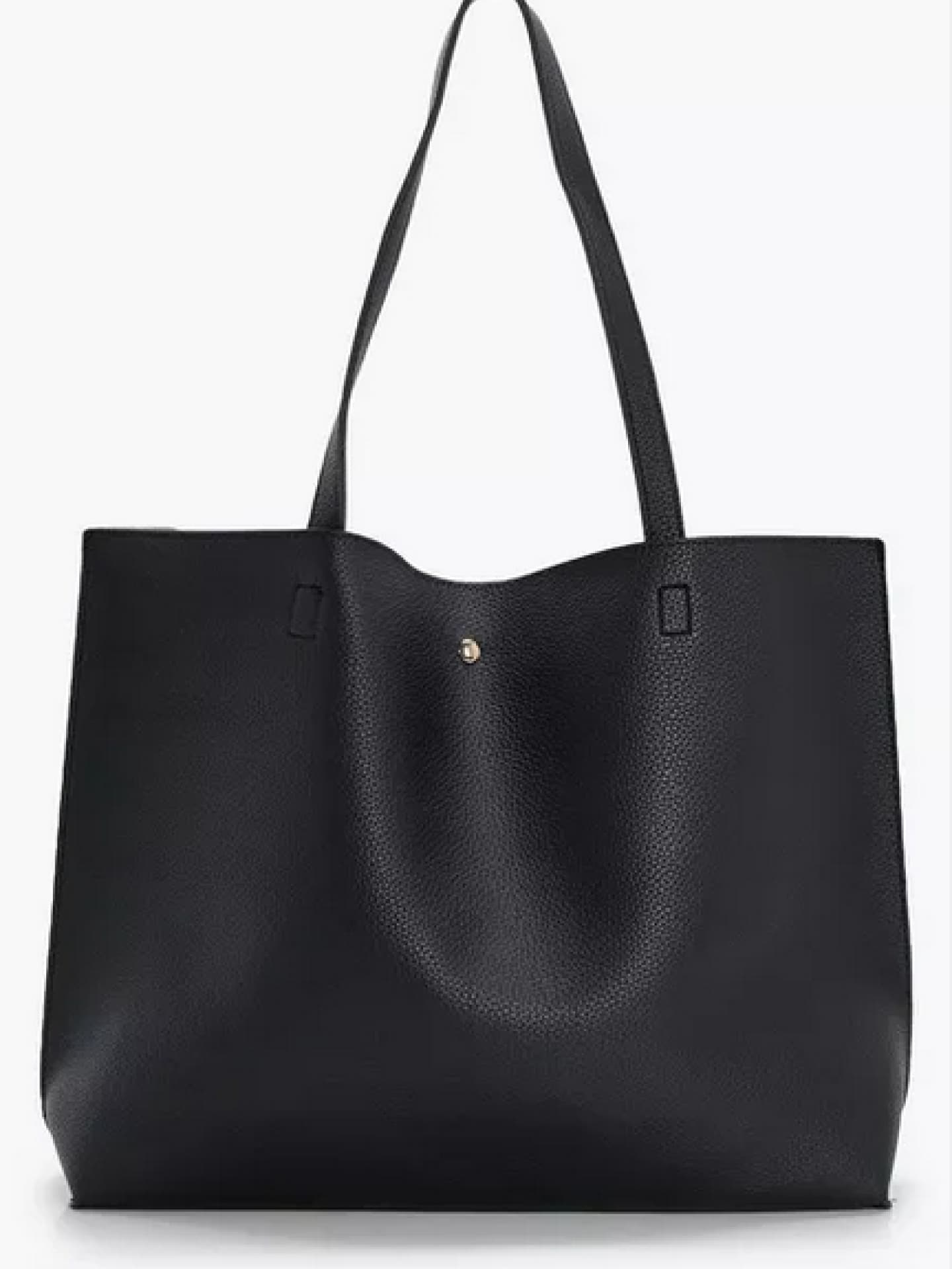 Schwarzer Shopper
