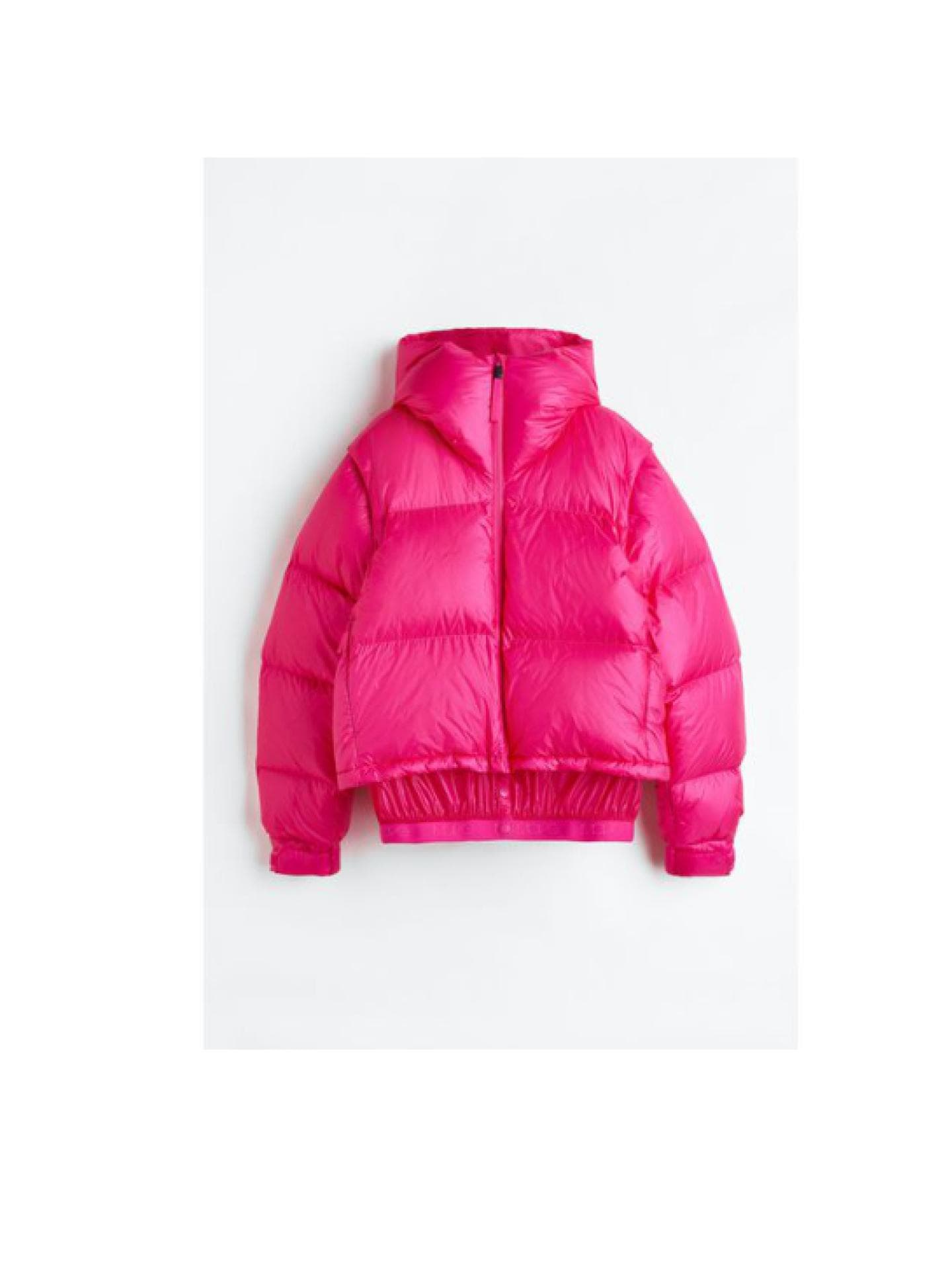 Pinke Jacke