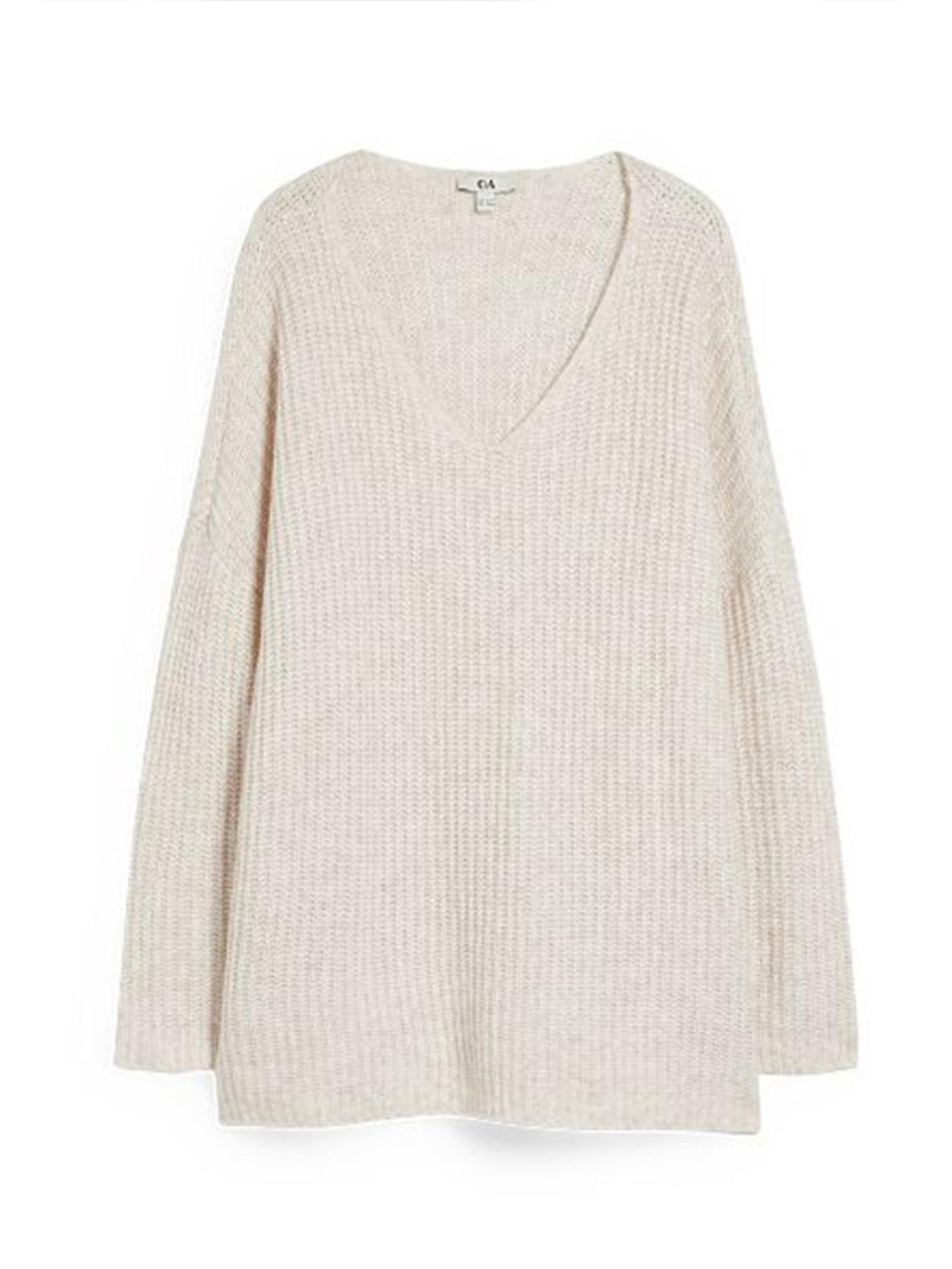 Beiger Pullover