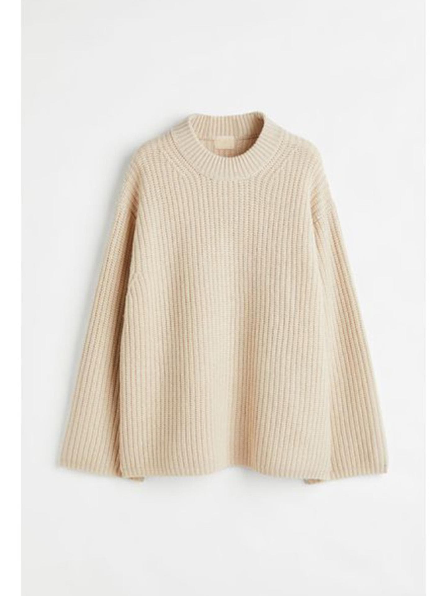 Oversize-Pullover aus Kaschmirmix