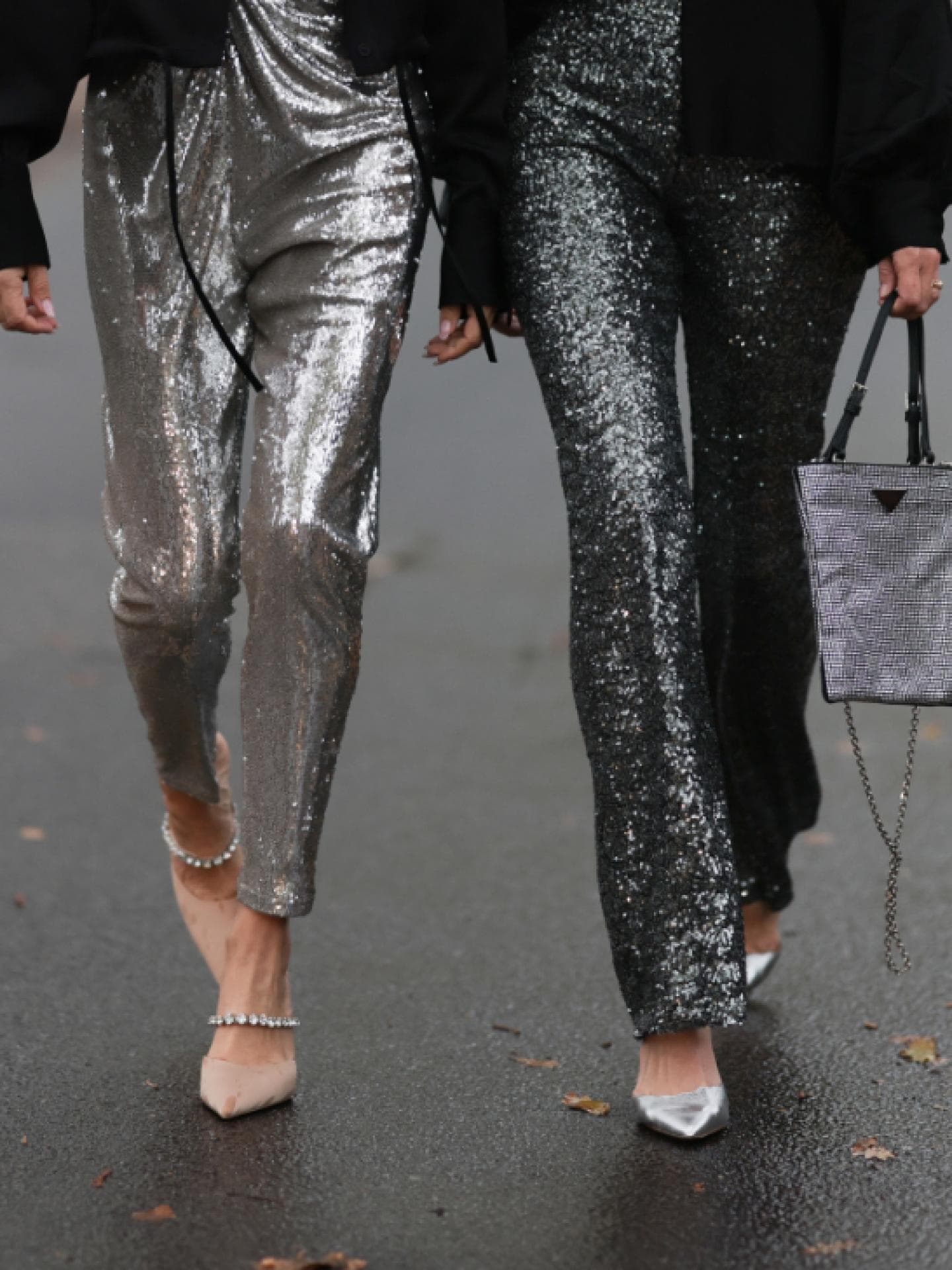 Silvester-Look Jumpsuit und Hose
