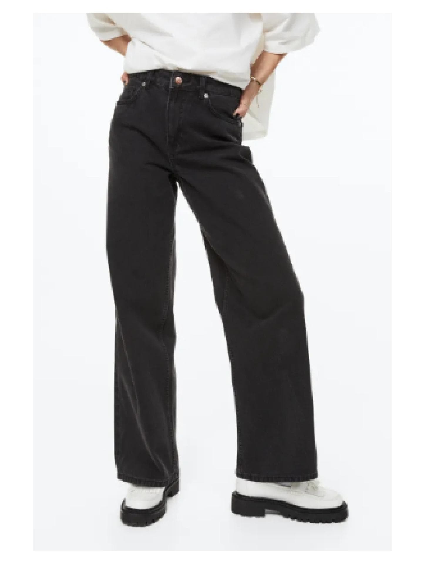 Baggy Jeans Schwarz