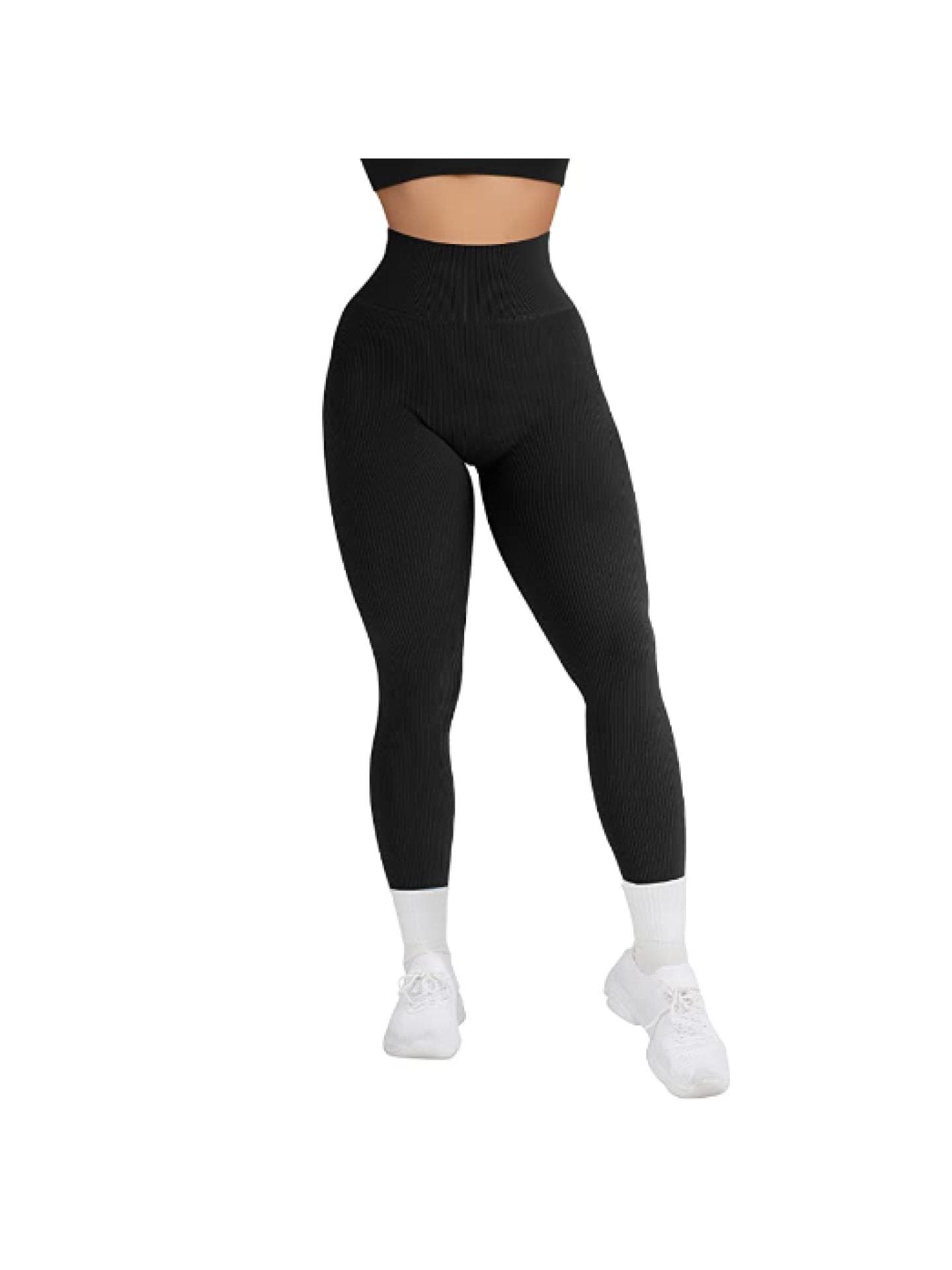 Schwarze Leggings