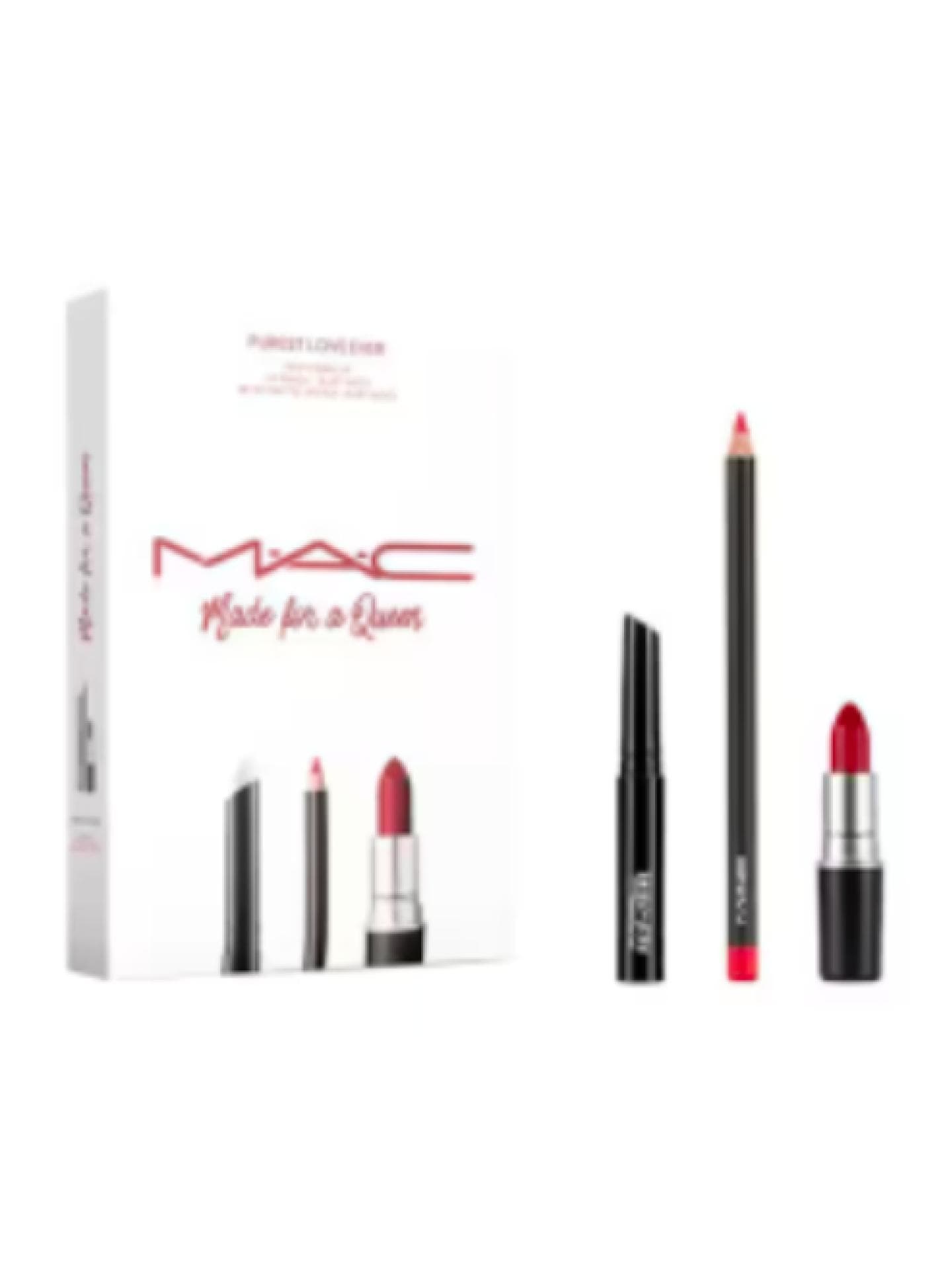 Love is in the air! Das ist der schönste Make-up Look zum Valentinstag Mac Lippen Set