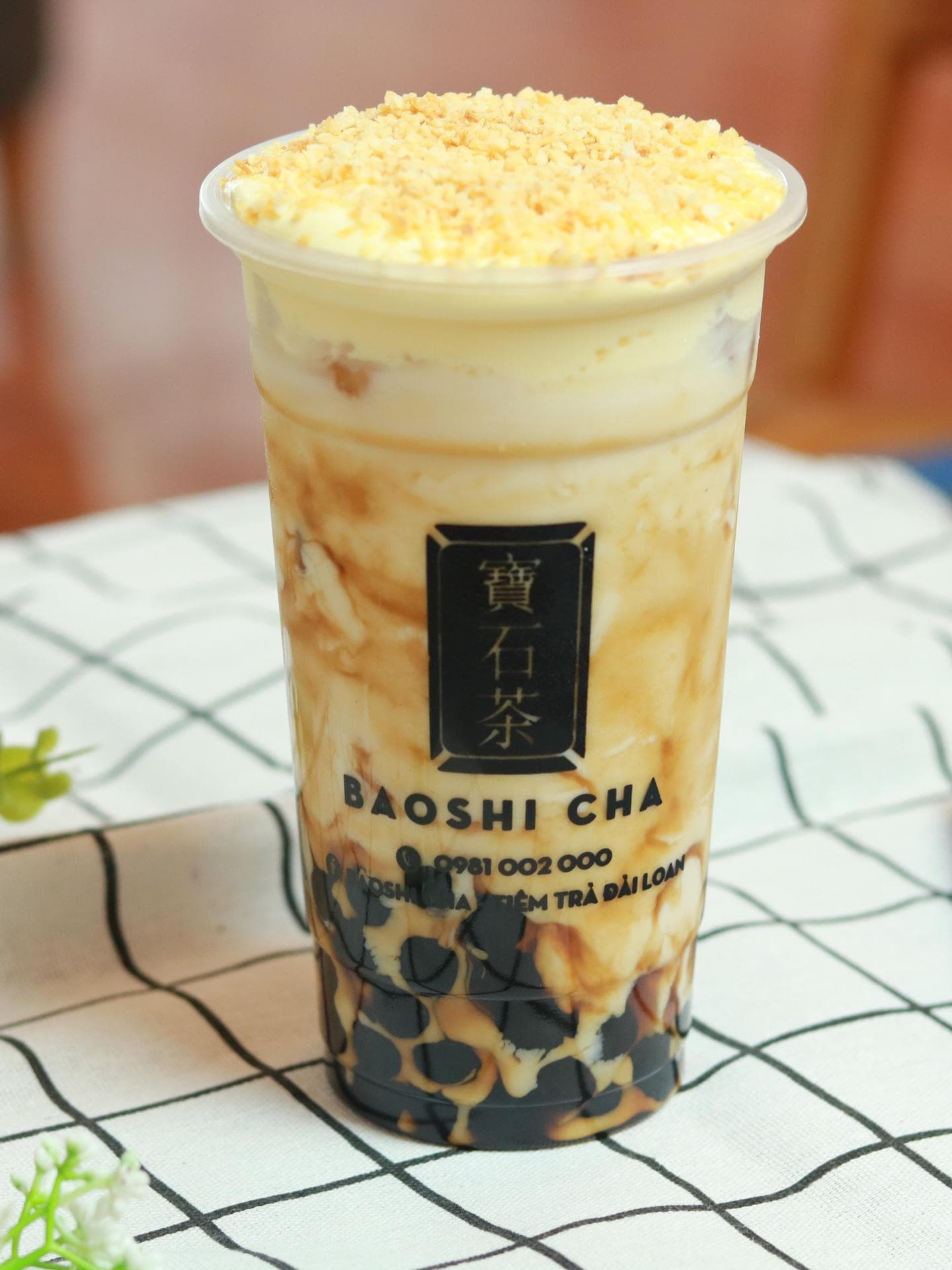 Bubble Tea im Becher