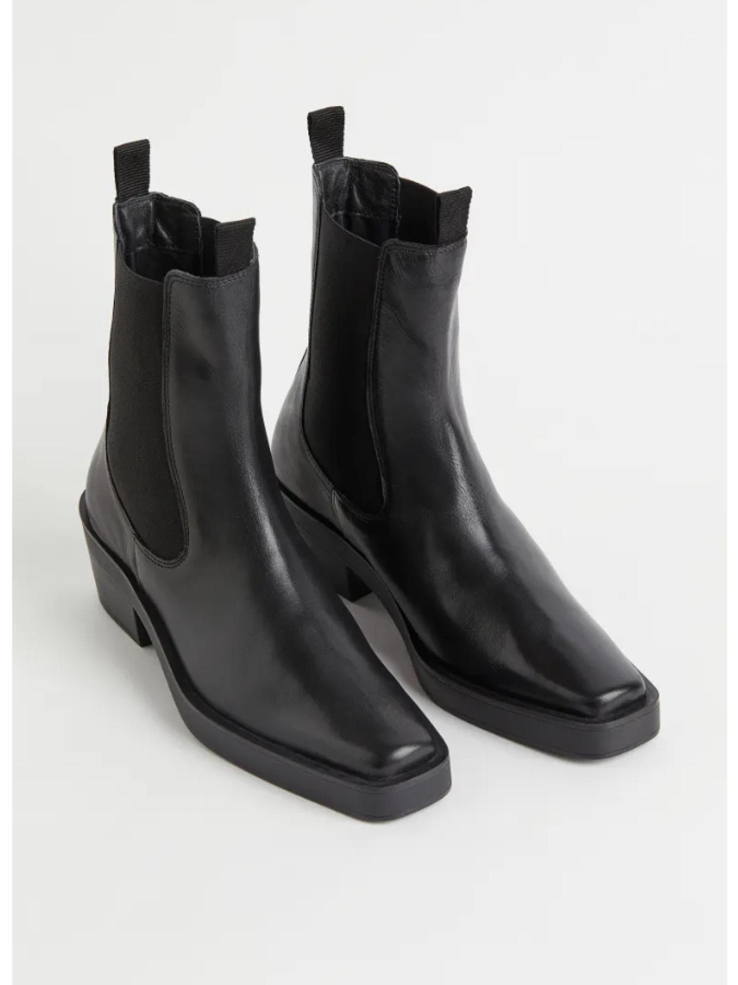 Lederstiefel H&M