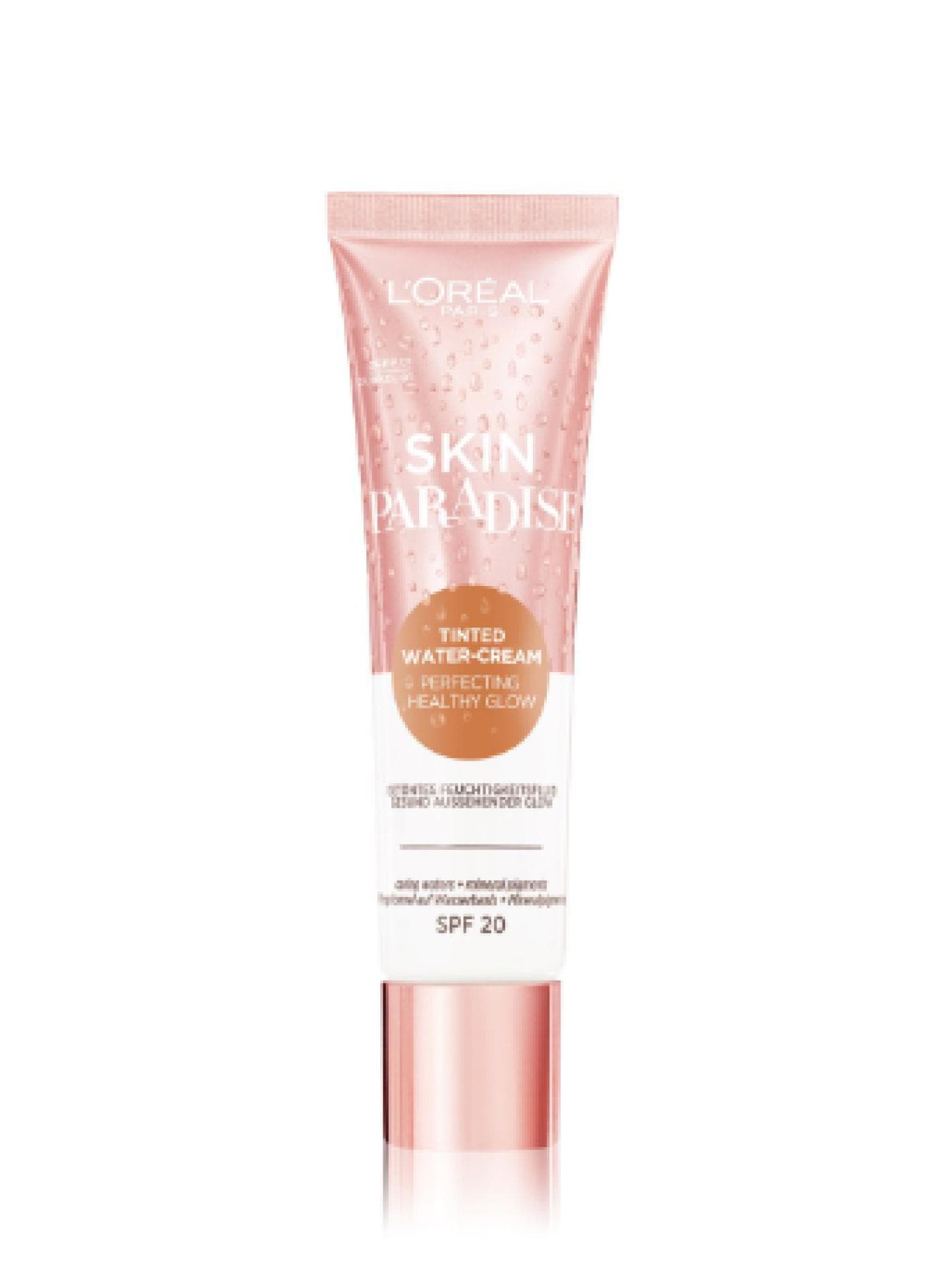 Getönte Tagespflege Skin Paradise L'Oreal