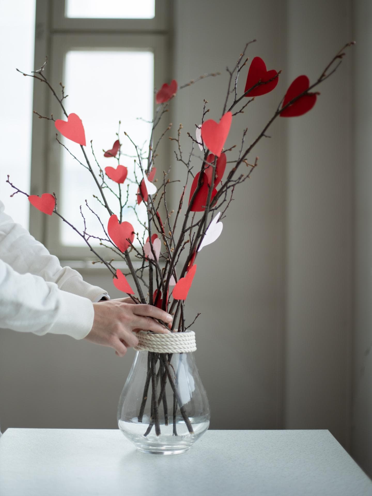 Valentinstag Dekoration