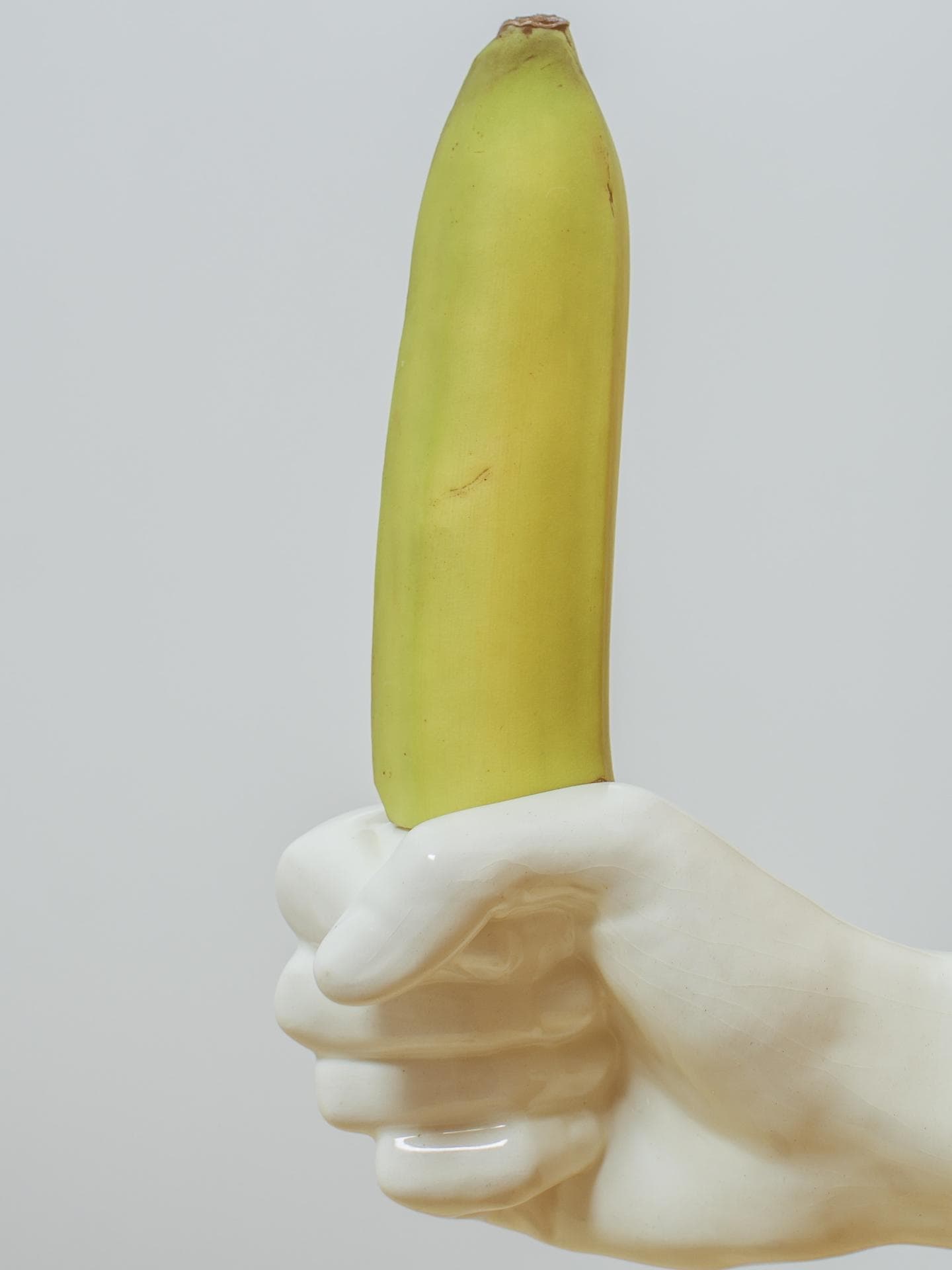 Banane in Hand