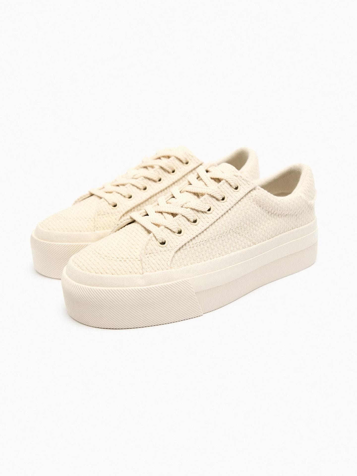 Sneaker Zara beige