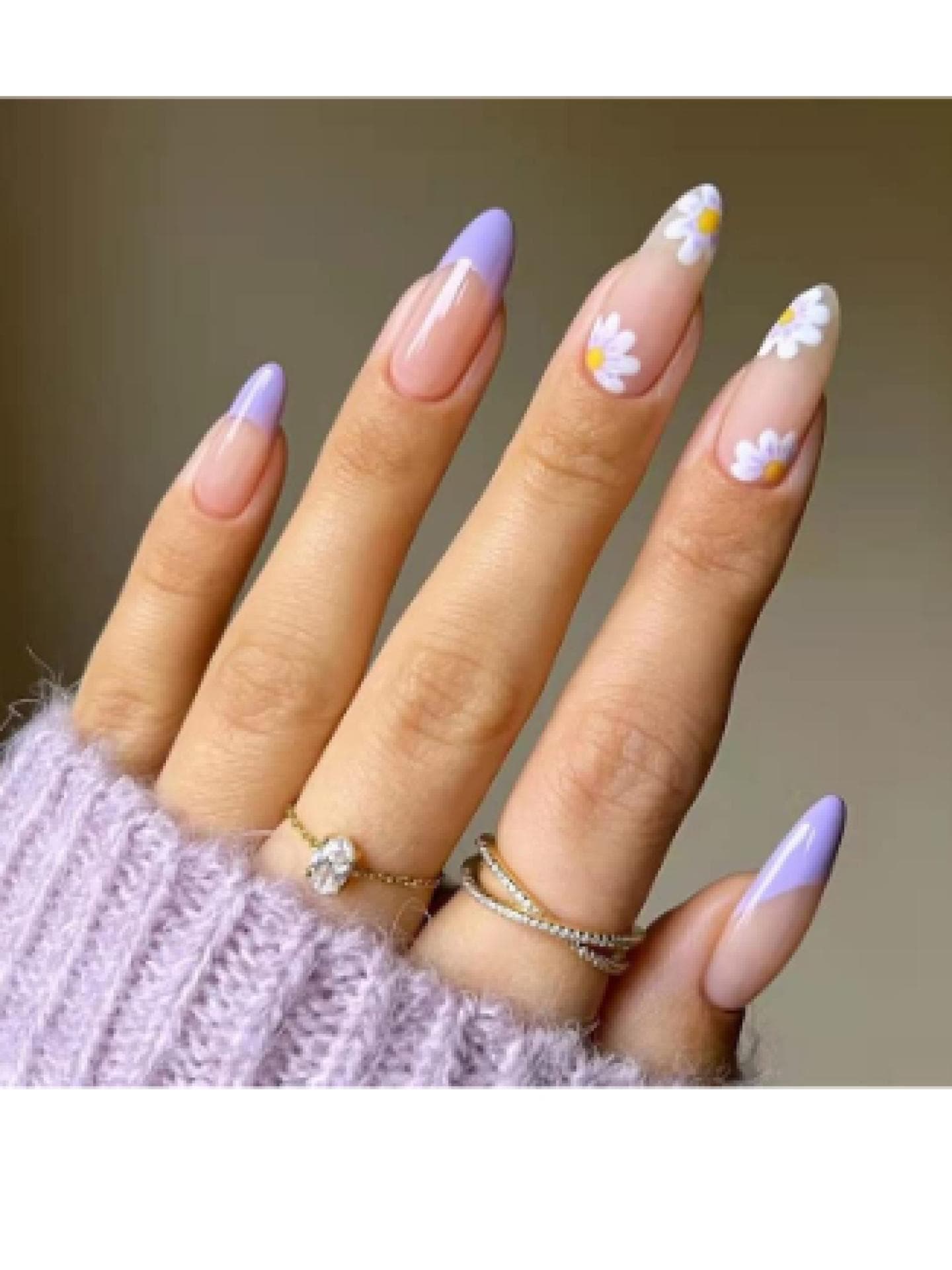 Press On Nails Blumen Press On Nails Blumen