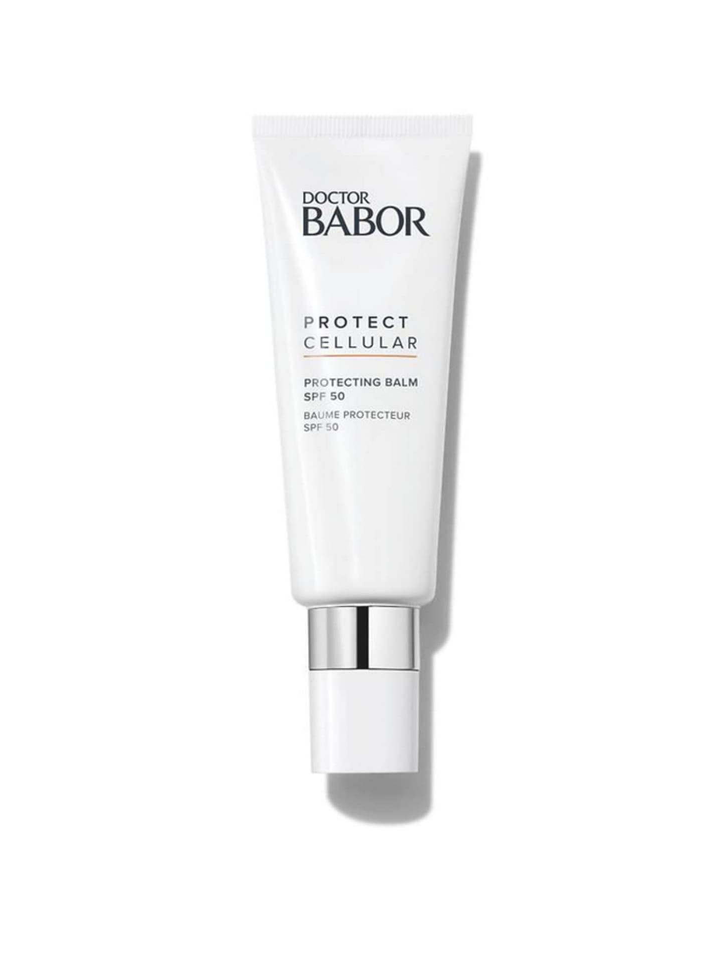 DOCTOR BABOR Sonnencreme LSF 50 für das Gesicht, Schnell einziehender & nicht klebender Sonnenschutz-Balsam mit Panthenol, Protecting Balm