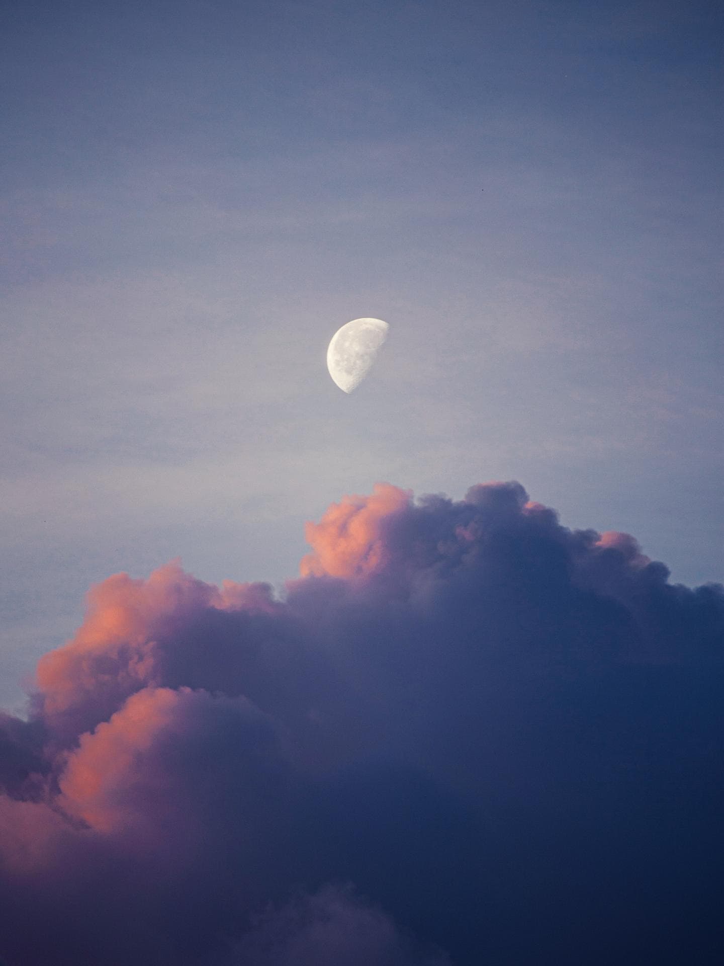 Mond am Himmel