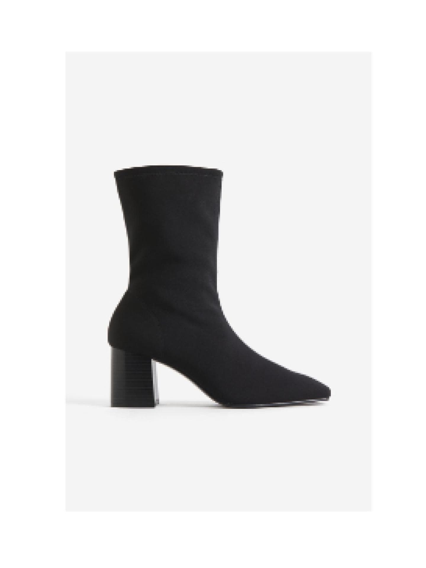 Schwarze Stiefeletten