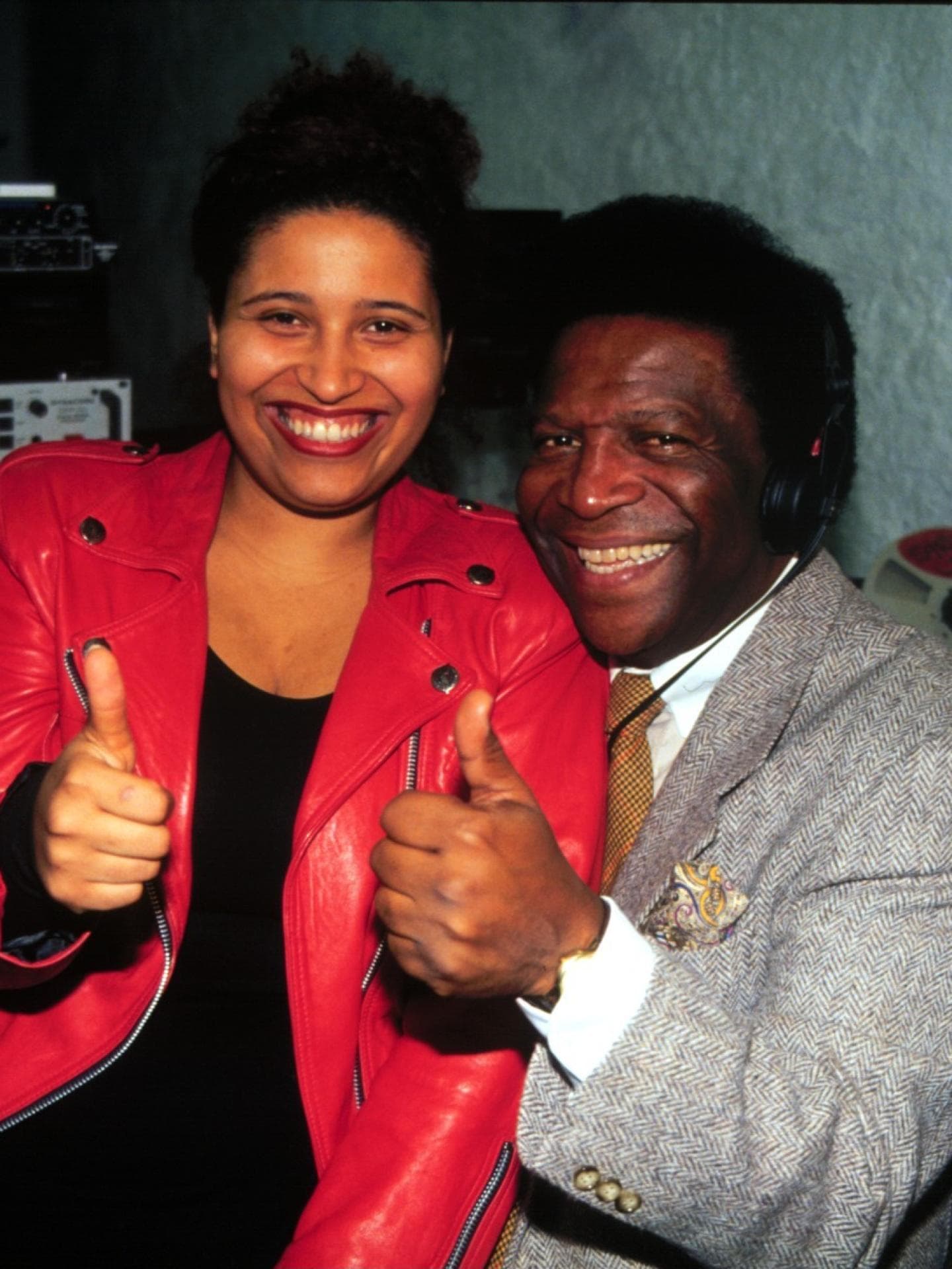 Patricia Blanco mit ihrem Vater