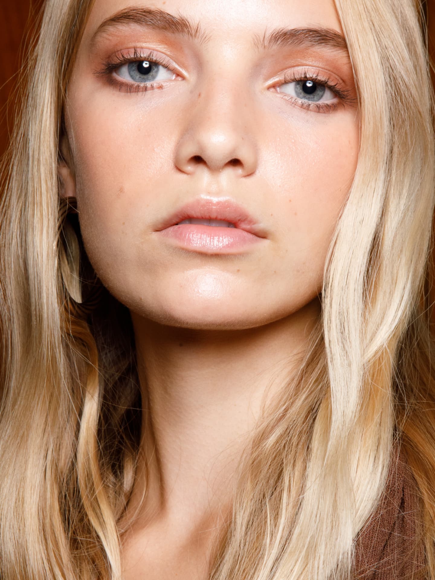 blaue Augen Model