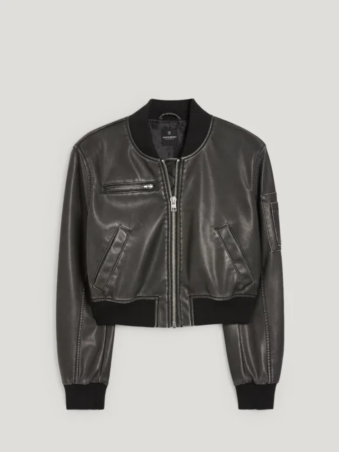 Lederjacke von Clockhouse