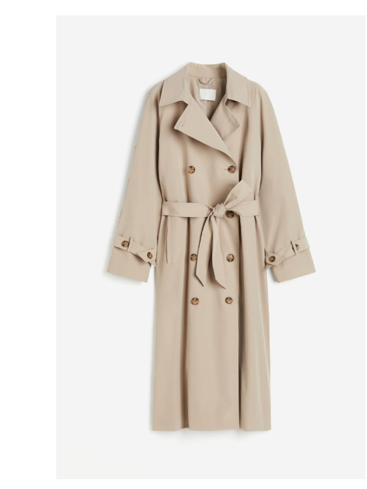 Beiger Trenchcoat