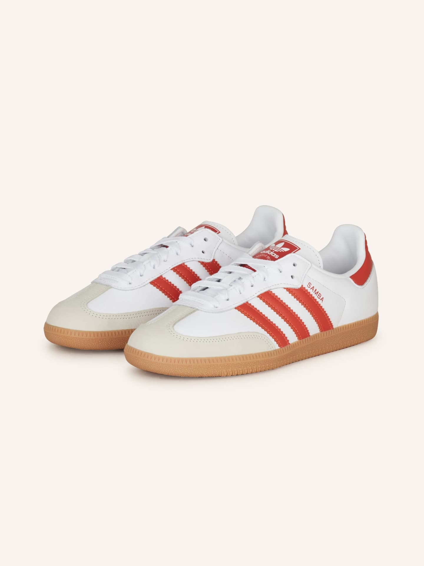 Adidas Samba in Rot