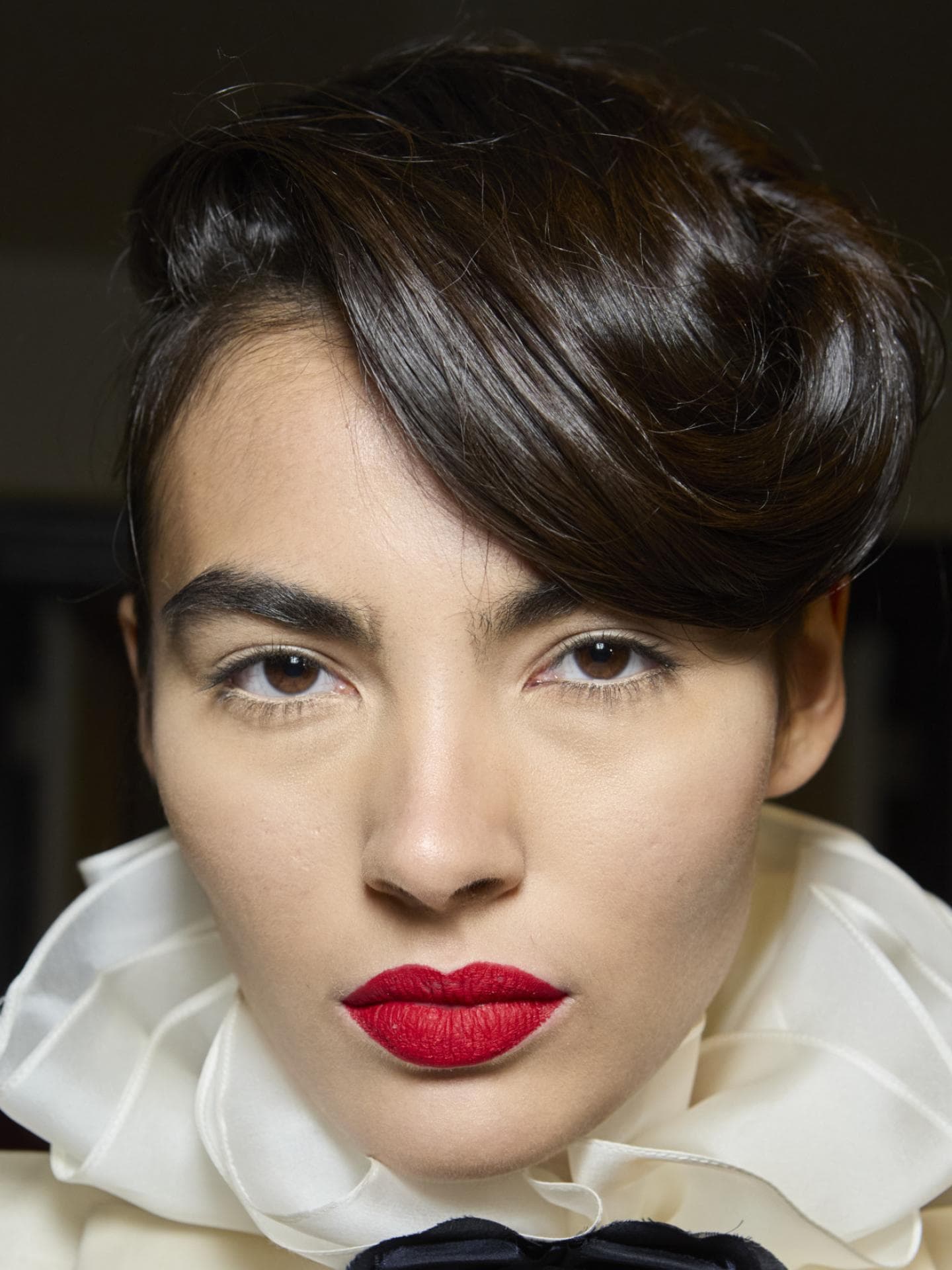 Model mit Tolle