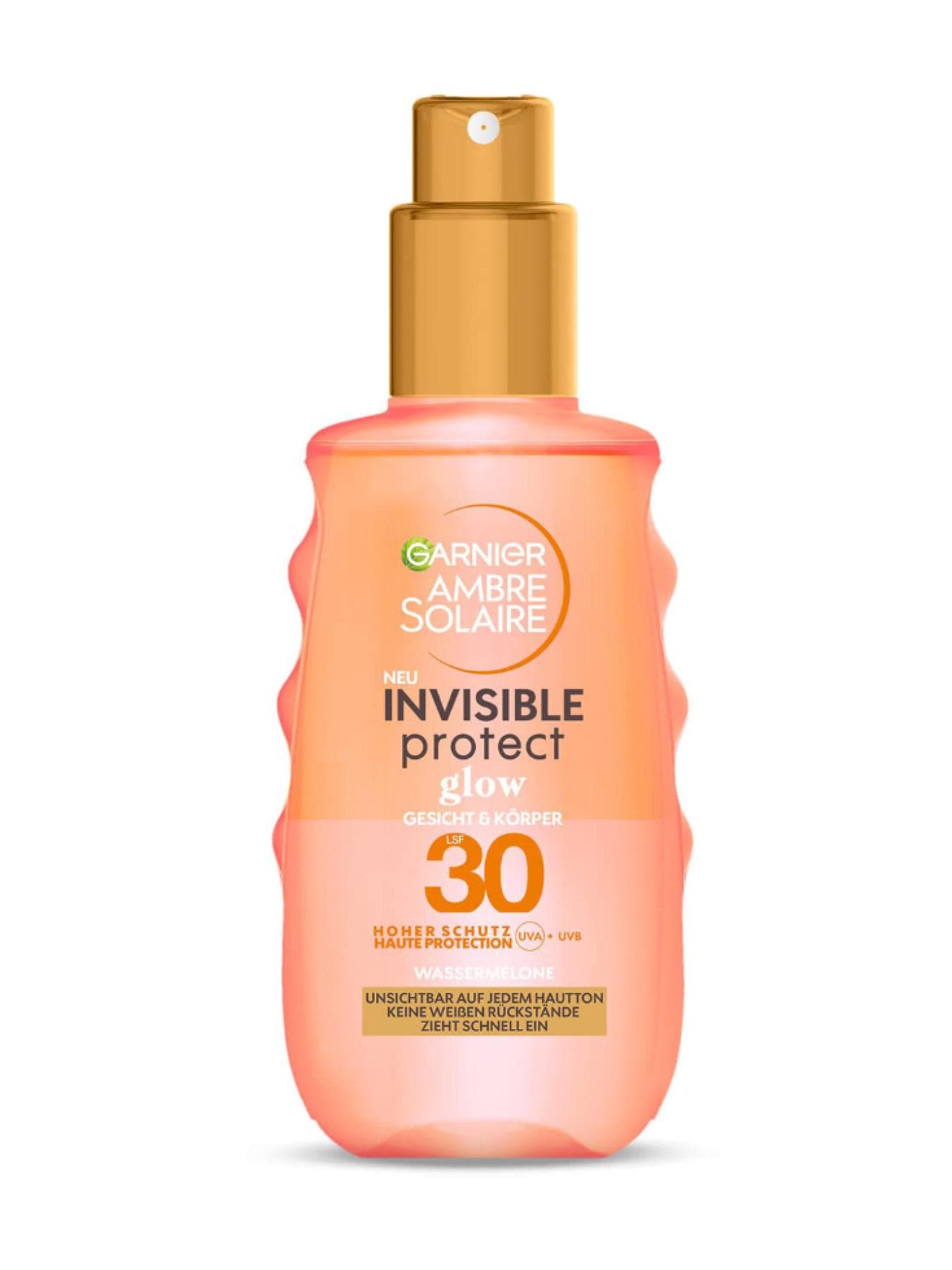 Transparente Sonnencreme Garnier
