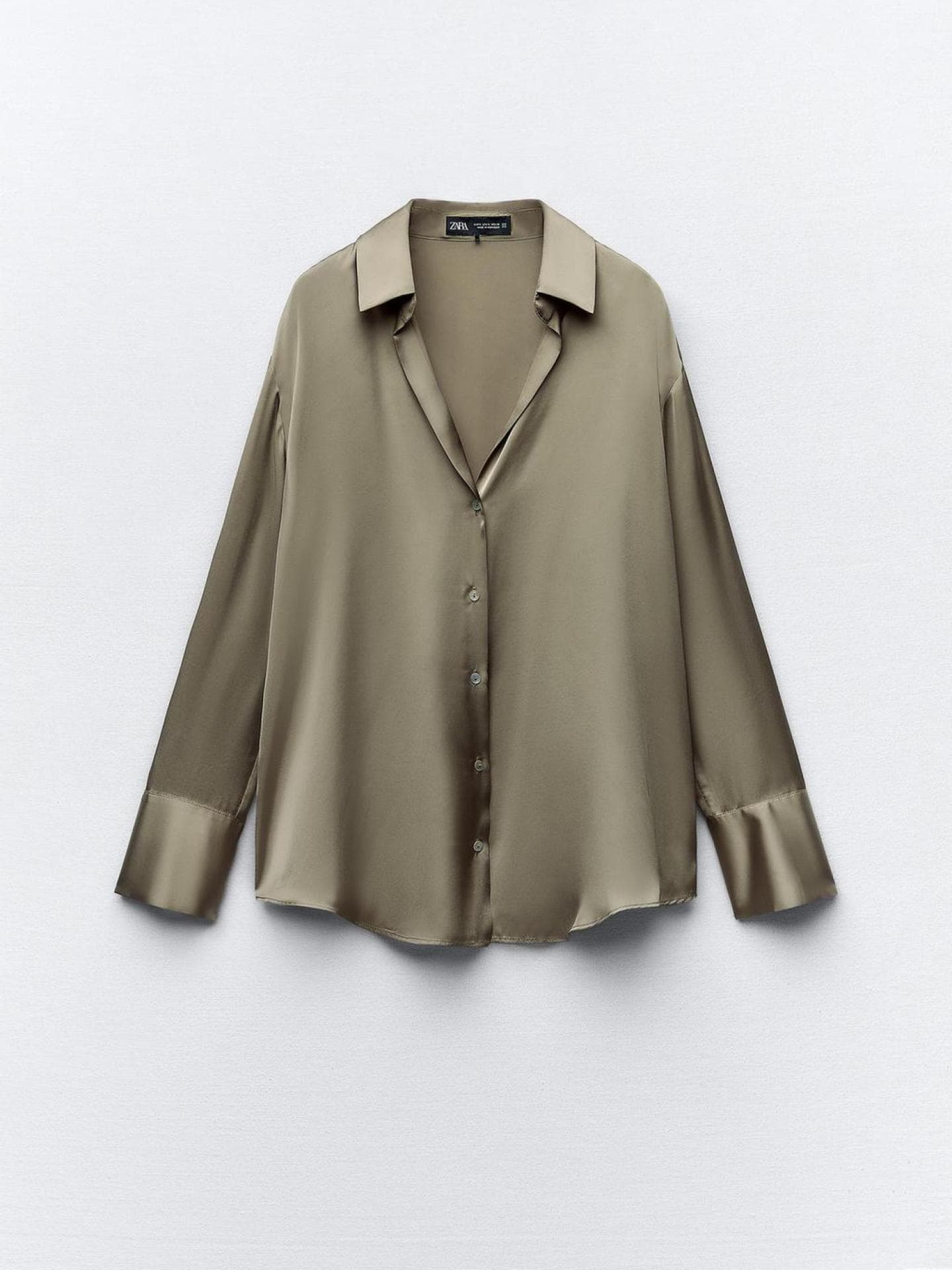 Zara Hemd aus Satin