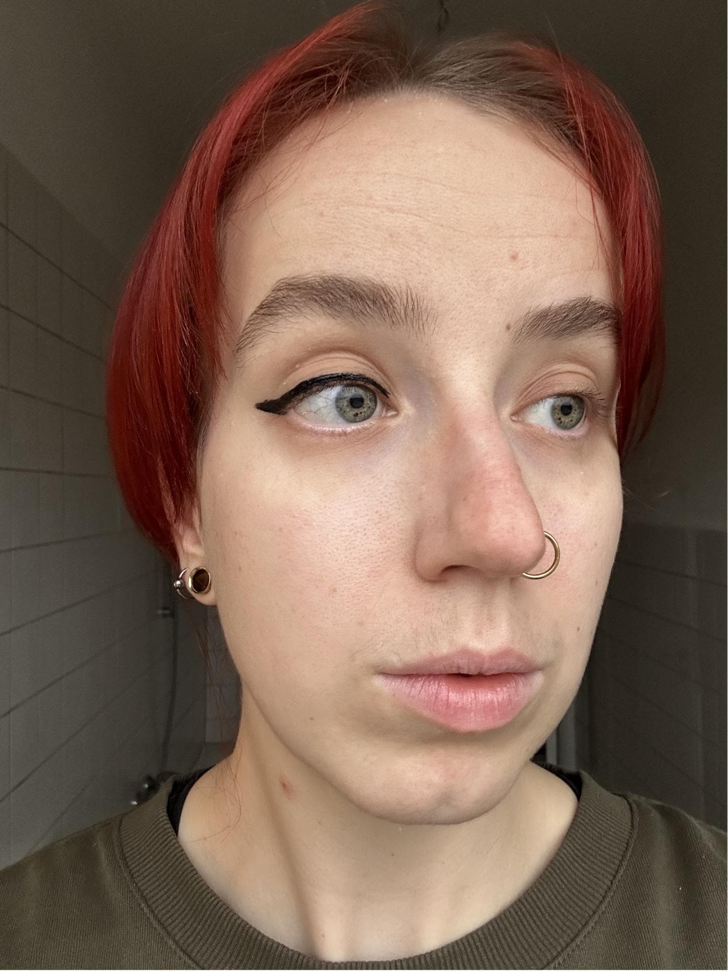 Eyeliner ziehen Schritt Vier
