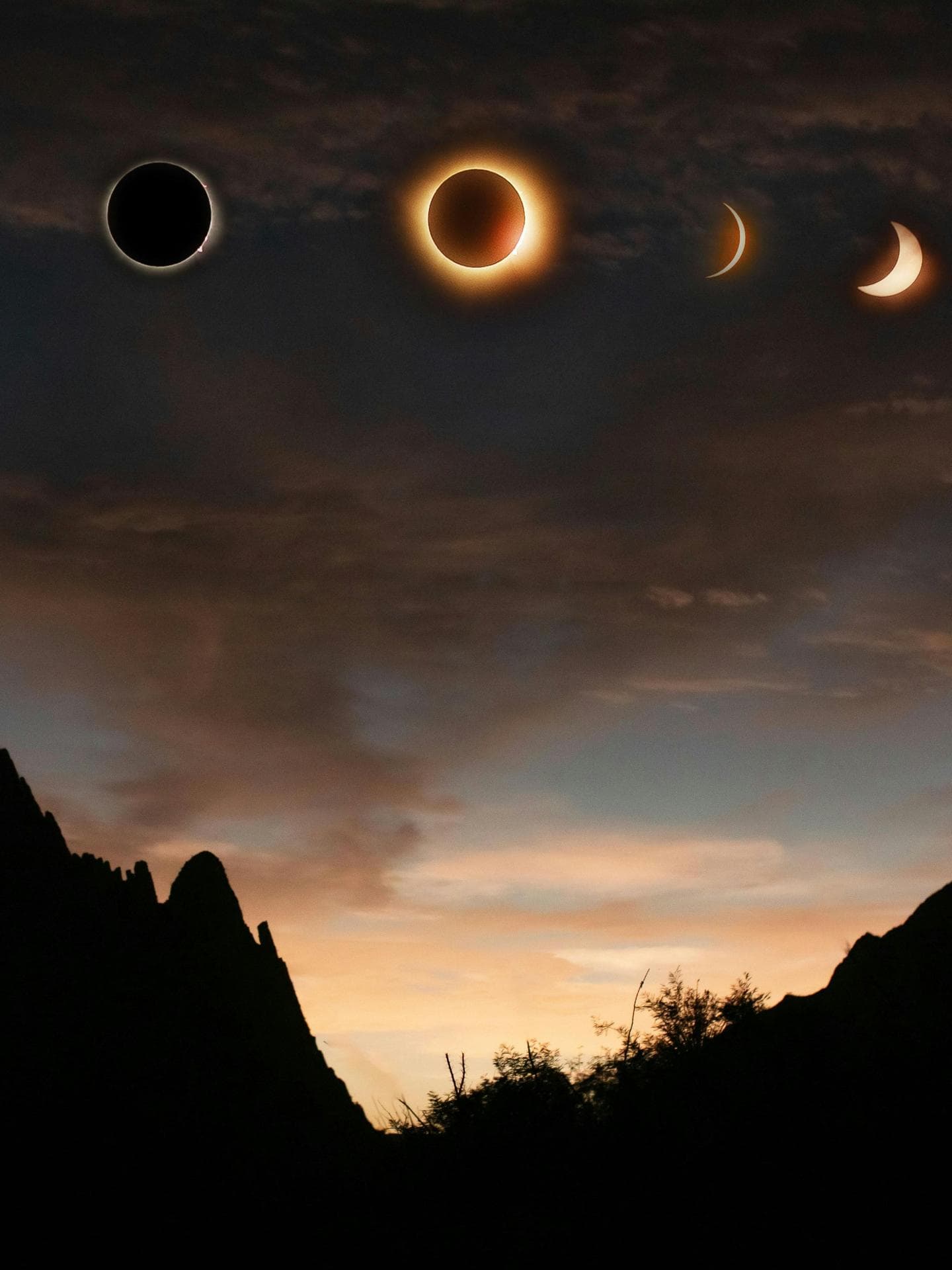 Sonnenfinsternis-Horoskop Mond und Sonne Zyklus