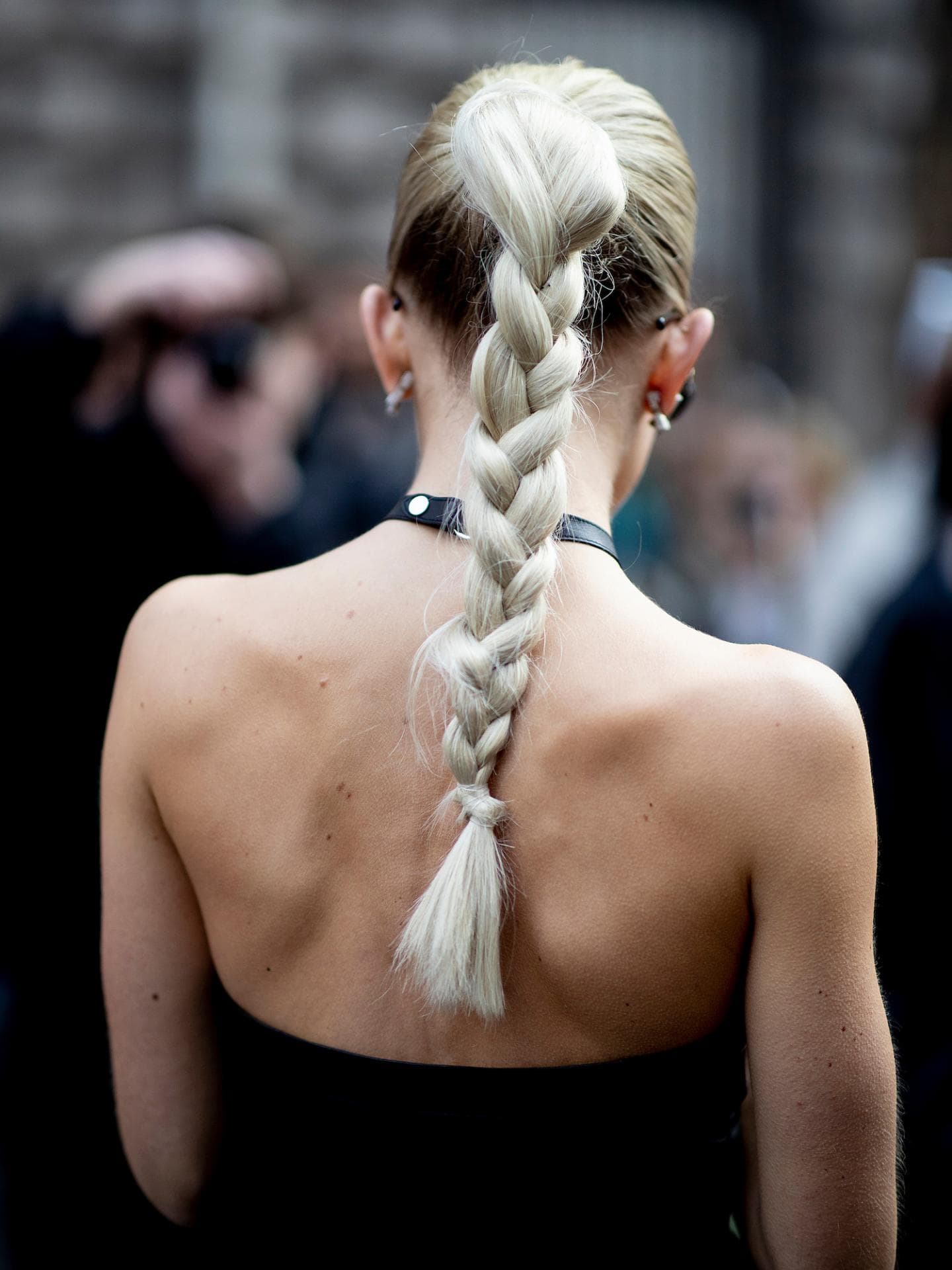 Geflochtener Ponytail