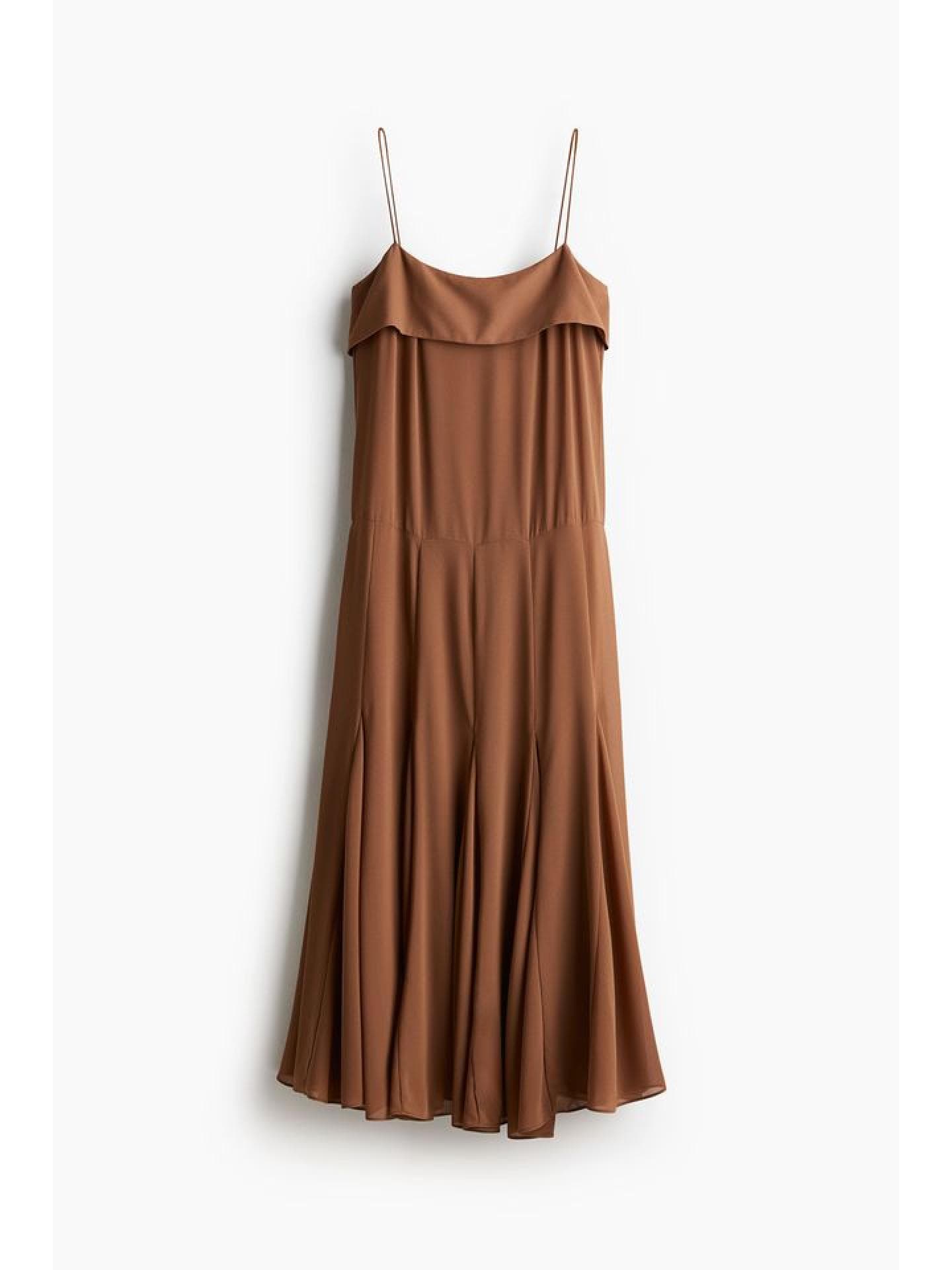 Trägerkleid aus Chiffon