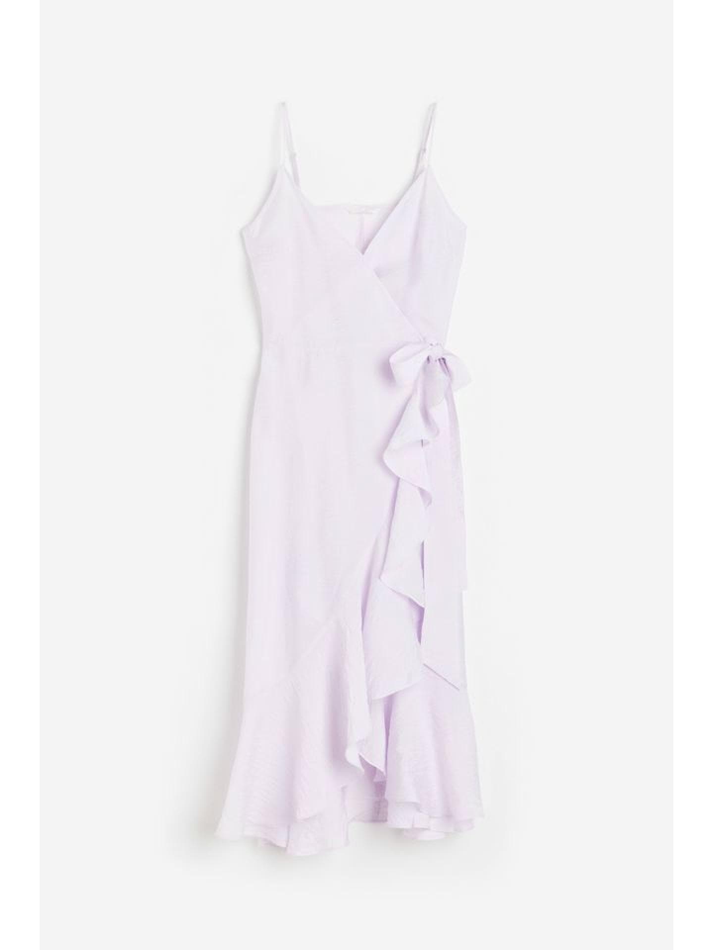 Wickelkleid mit Volants