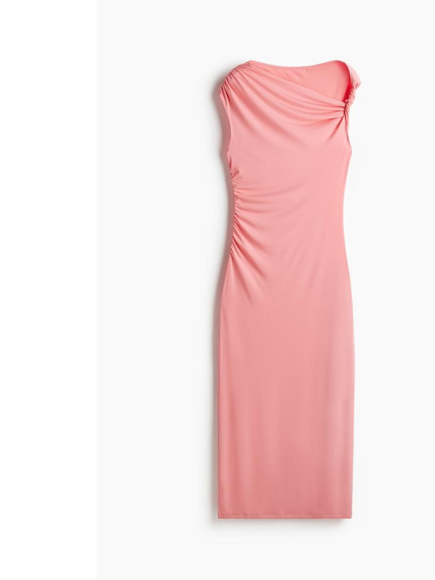 One-Shoulder-Kleid mit Twistdetail