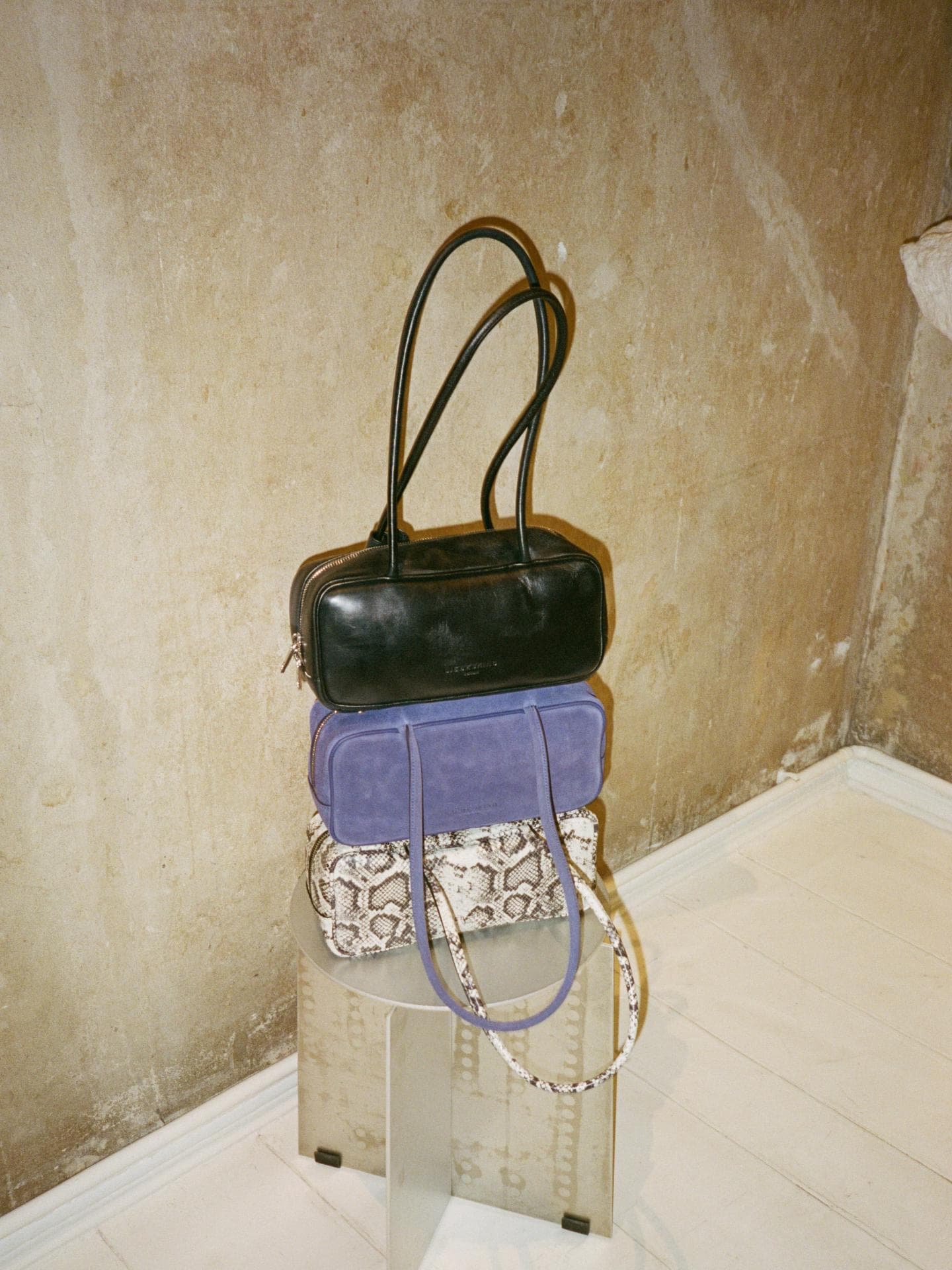 Drei Materialien – Ein Style.