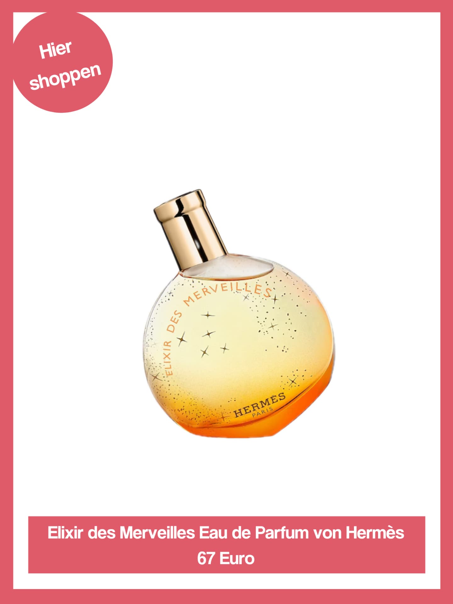 Flakon des Elixir des Merveilles' von Hermes.