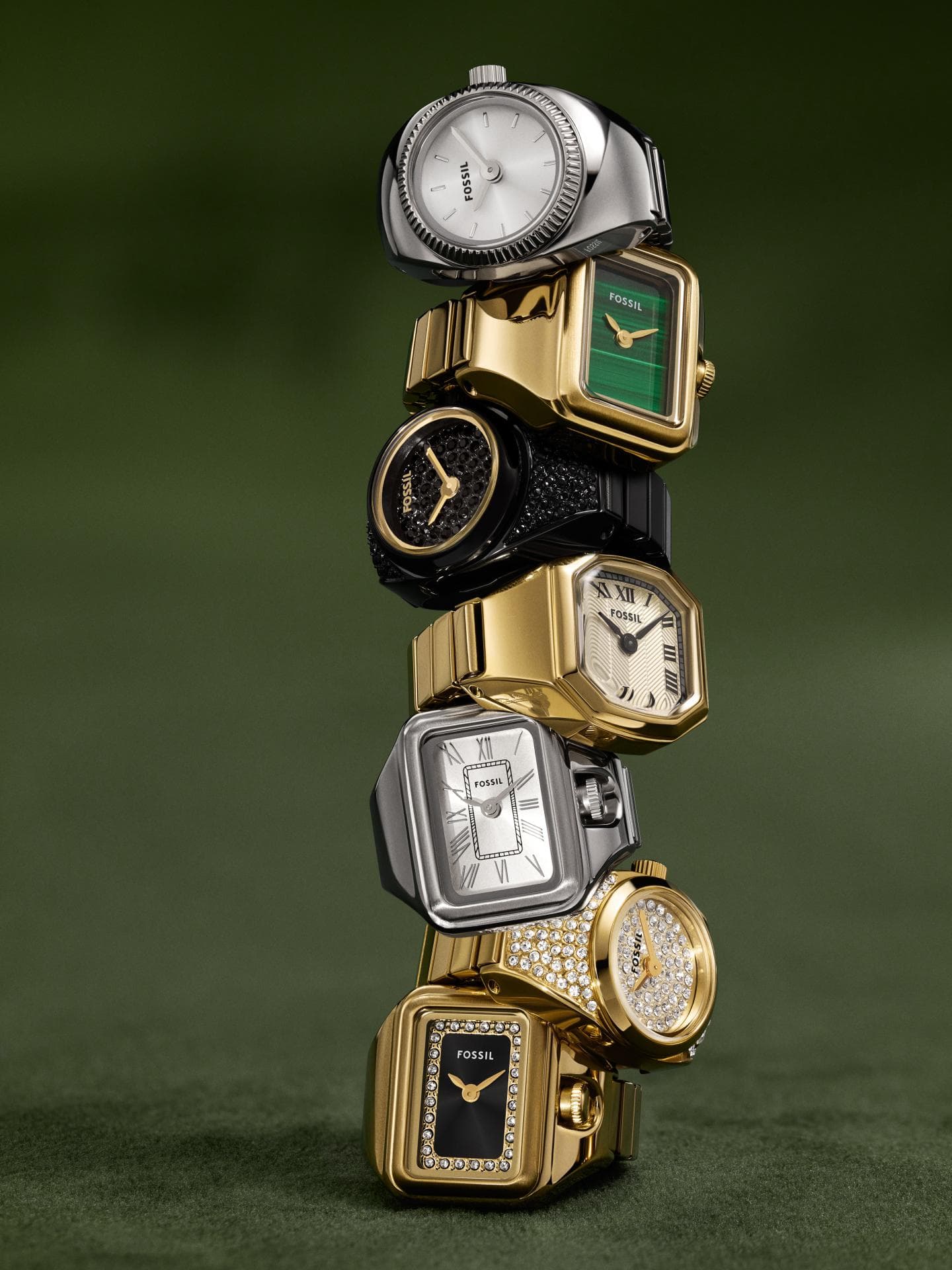 Der Harlow Watch Ring von Fossil