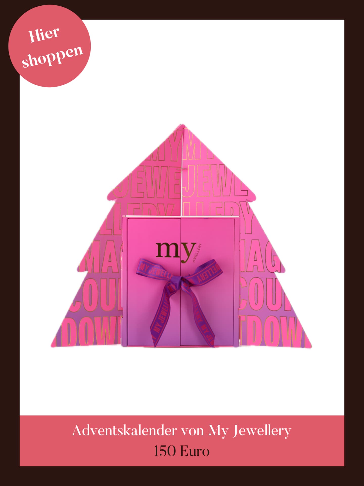Toller, wasserfester Schmuck erwartet dich im Adventskalender von My Jewellery. Adventskalender von My Jewellery