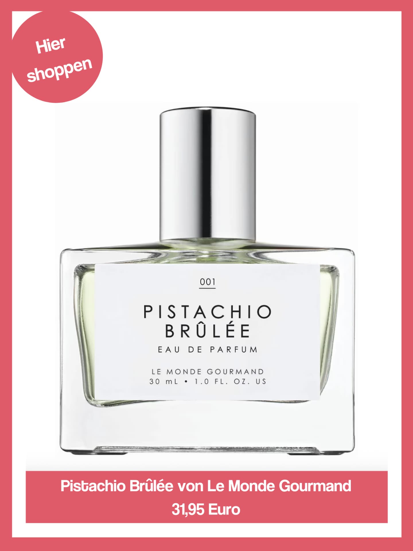 Pistachio Brulee von Le monde Gourmand