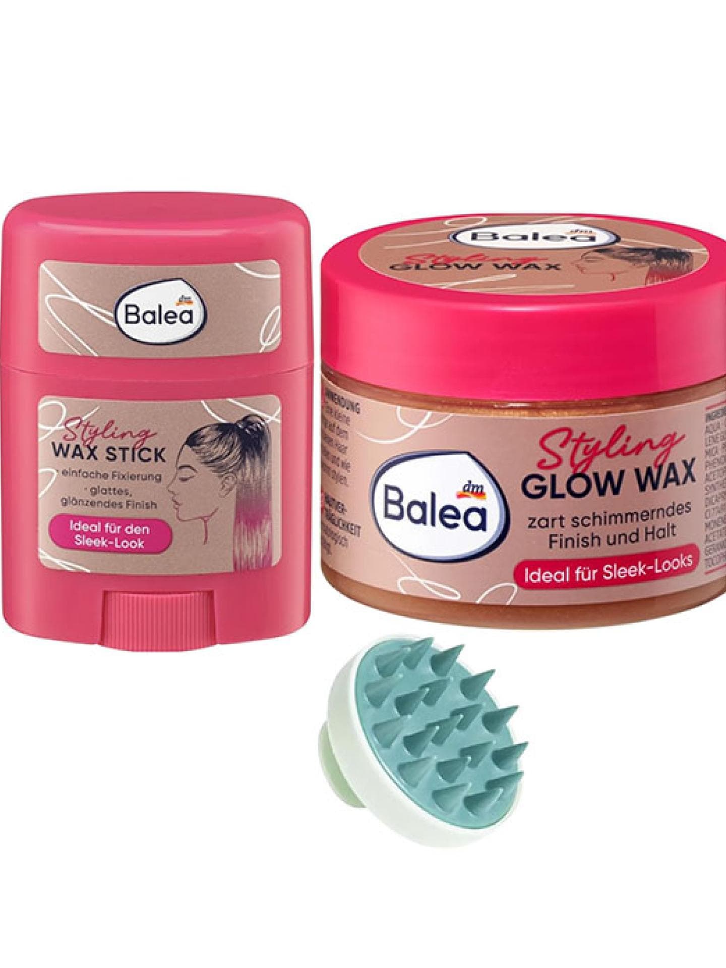 Balea 2er-Set Haarwachs Styling Stick