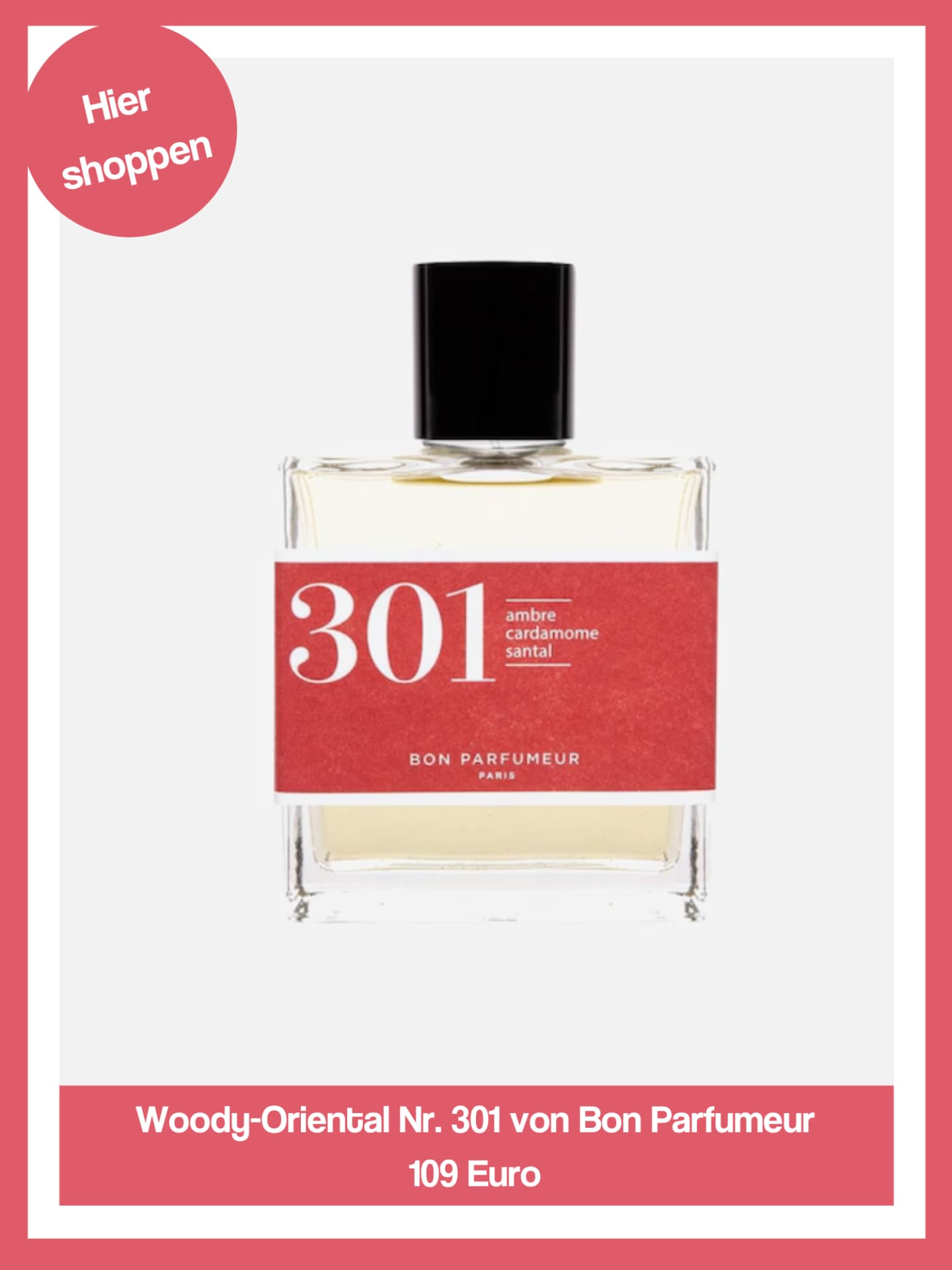 Woody Oriental Nr. 301 von Bon Parfumeur