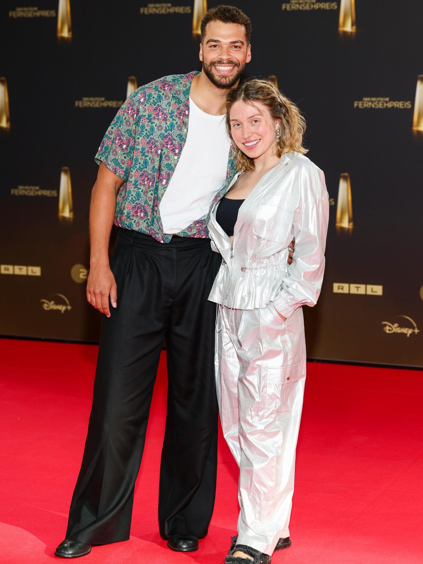 Bianca Heinicke und Timothy Hill halten ihre Beziehung eher privat. Bianca Heinicke und Timothy Hill auf dem Roten Teppich.