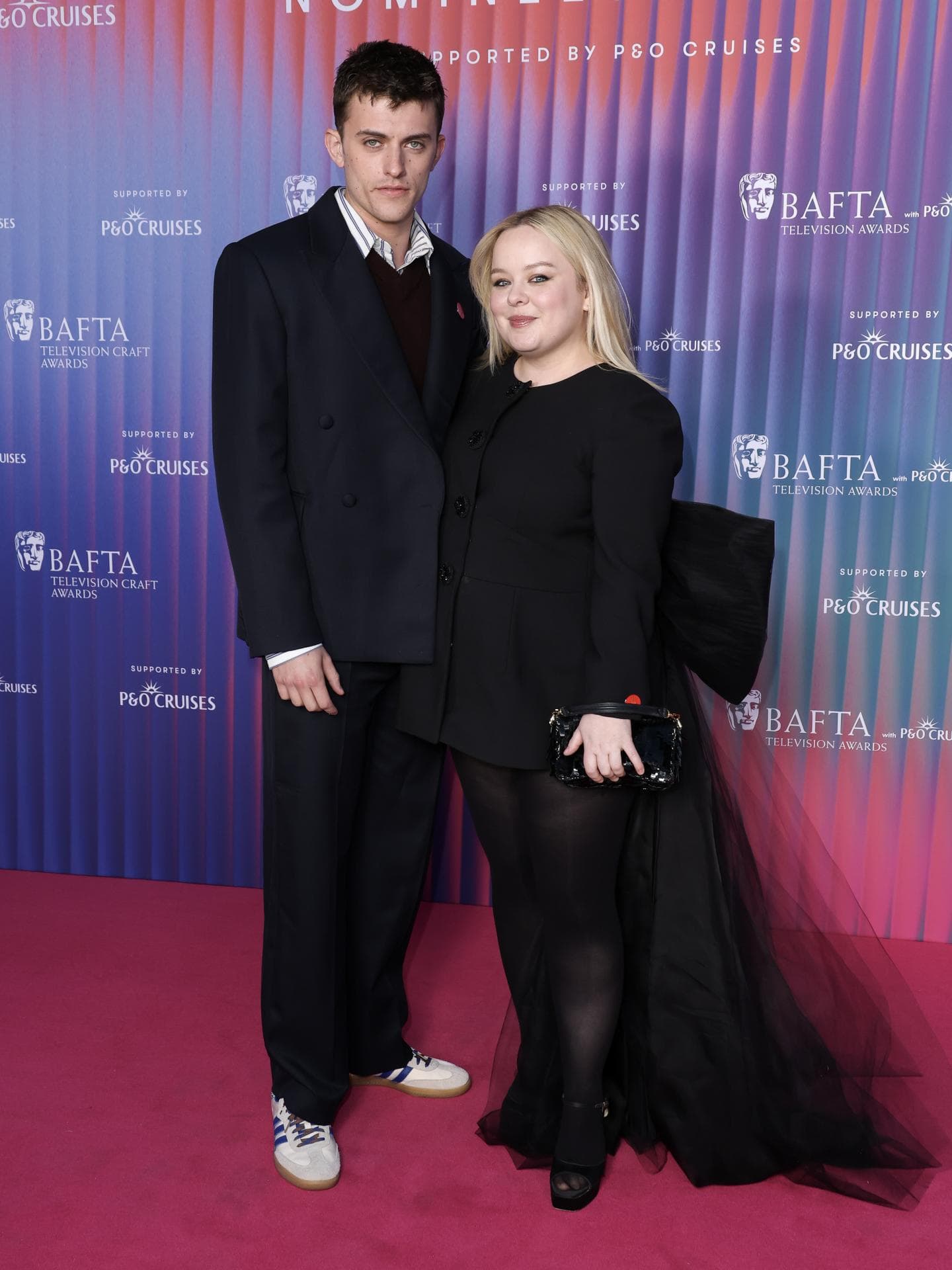 Nicola Couglan und Jake Dunn zeigten sich bereits bei den BAFTA Awards zusammen. Nicola Coughlan und Jake Dunn auf dem roten Teppich bei de BAFTA-Awards.