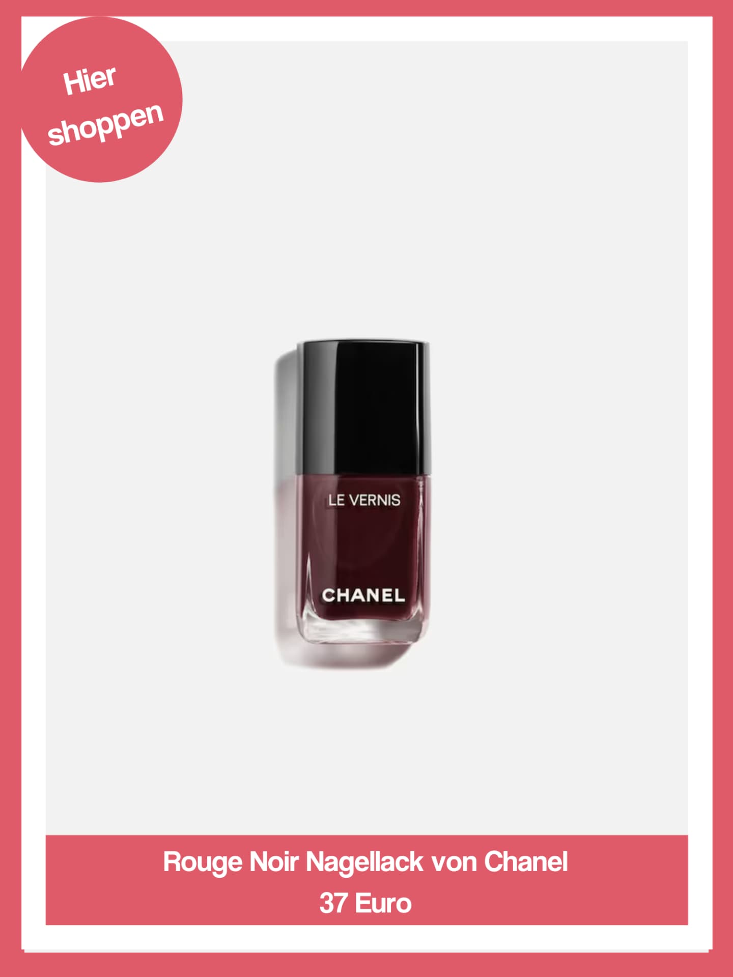 Rouge Noir Nagellack von Chanel