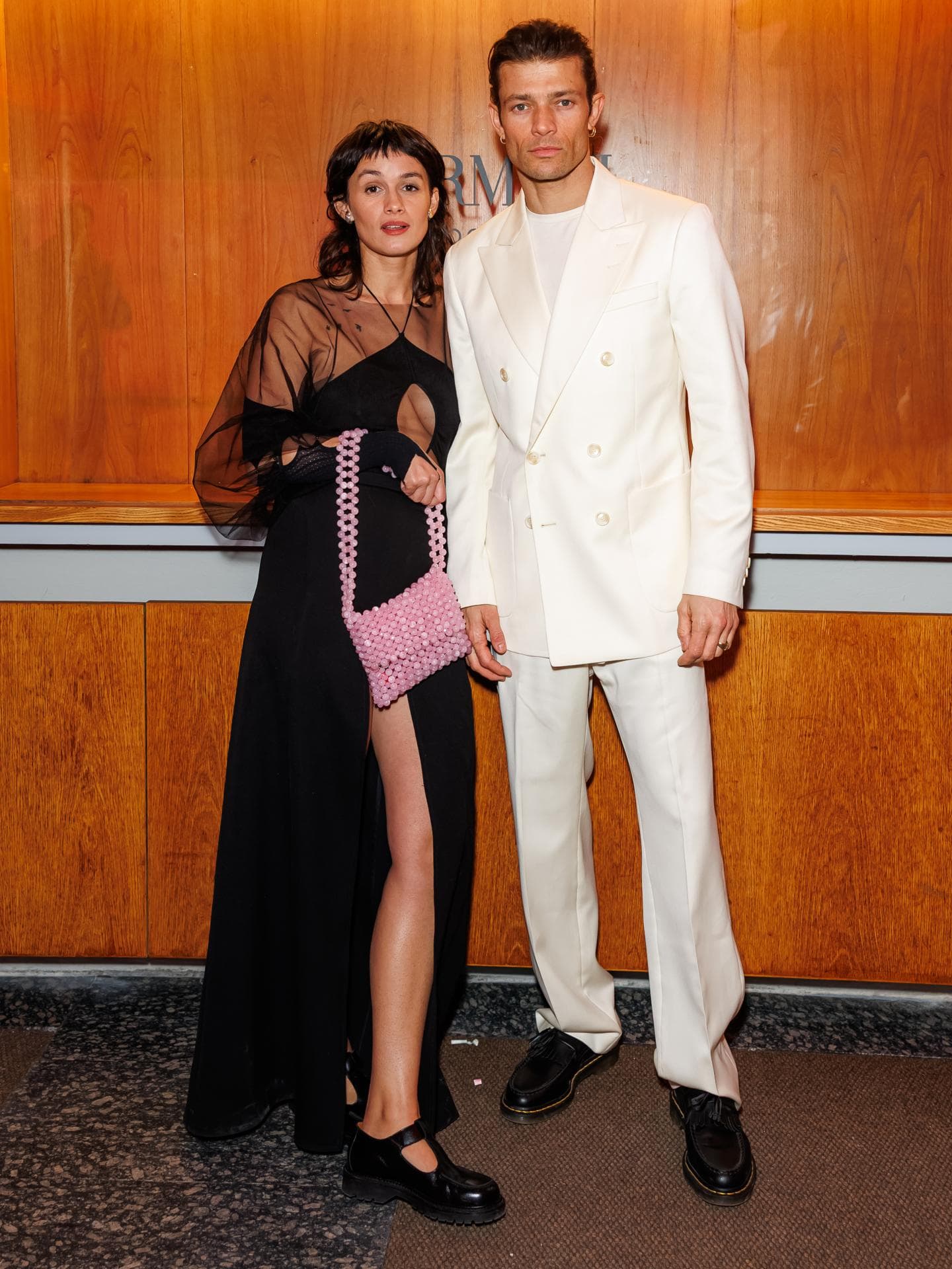 Selima Taibi und Eugen Bauder überzeugten in schicker Abendkleidung. Selima Taibi und Eugen Bauder in Abendkleidung.