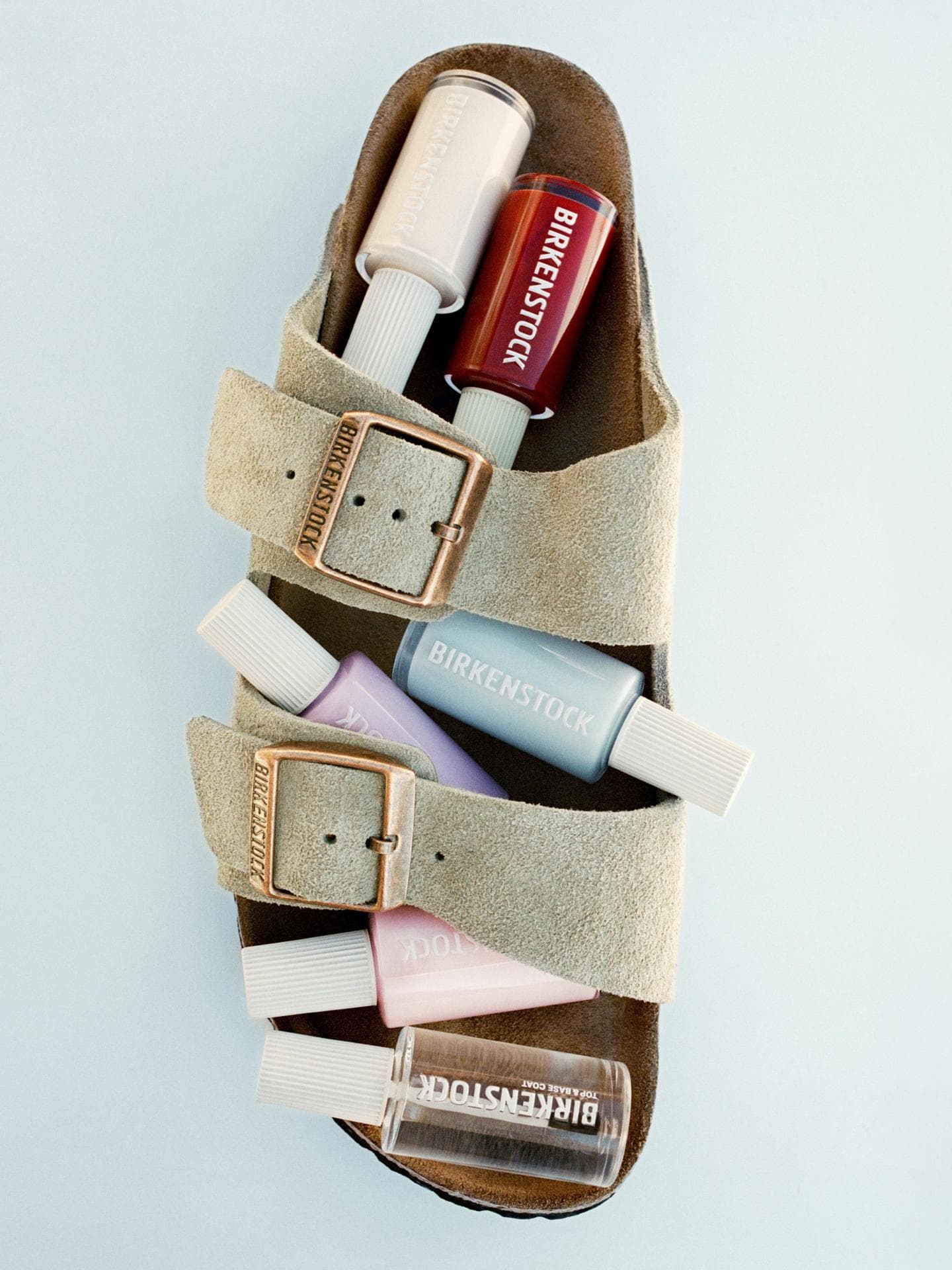 Birkenstock Schuh mit Nagellack