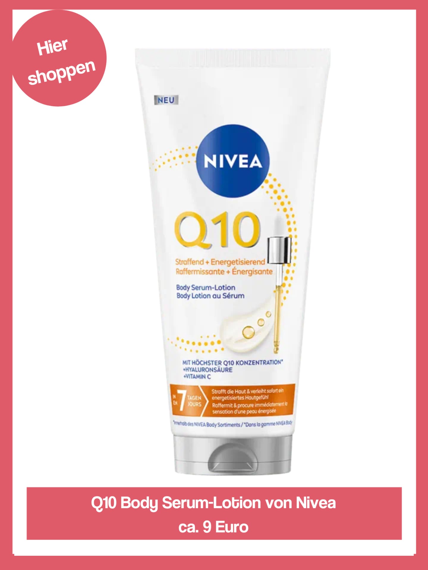 Nivea Q10 Serum Bodylotion