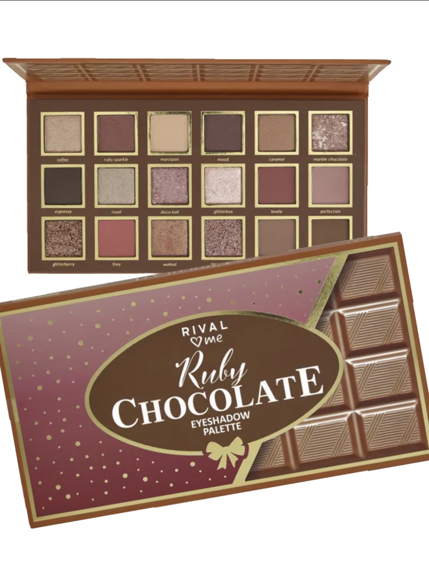 Rival Loves Me Ruby Chocolate Eyeshadow Palette Rival Loves Me Ruby Chocolate Eyeshadow Palette