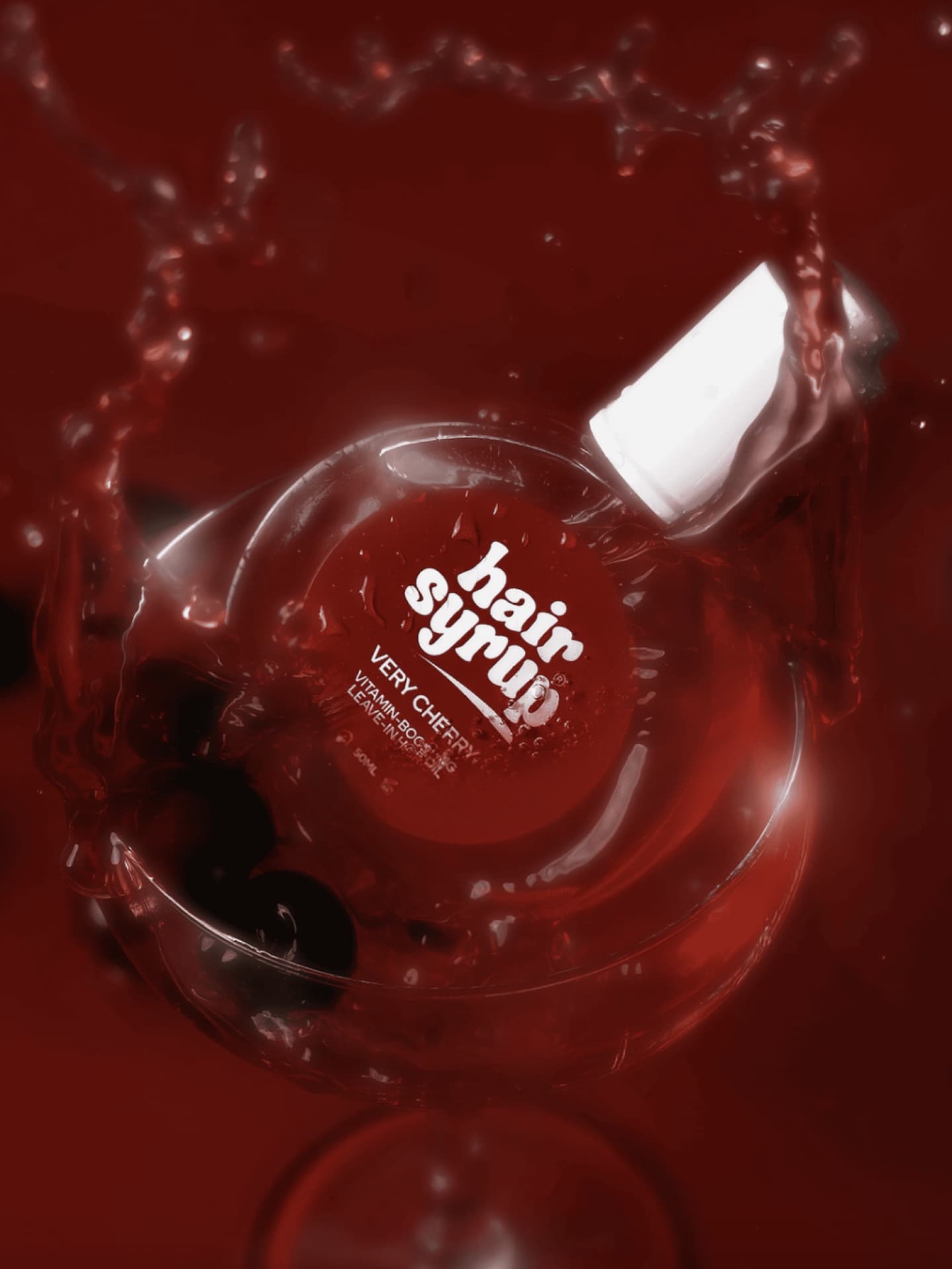Hair Syrup Very Cherry Hairoil Hair Syrup Very Cherry Hairoil